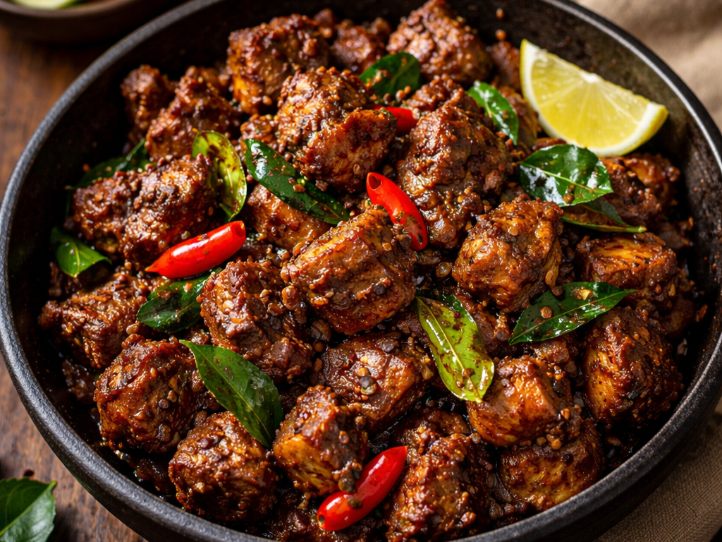 Goat Pepper Fry