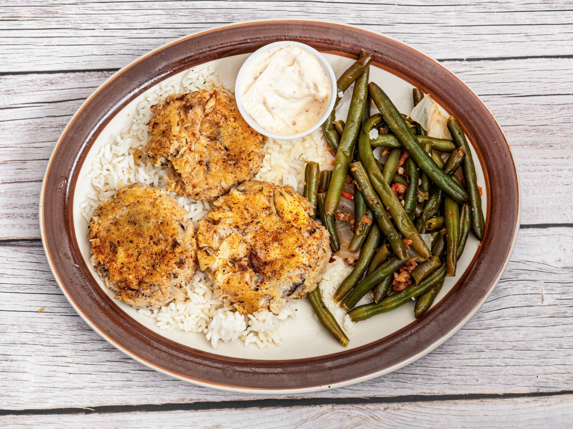 Crab Cake Dinner