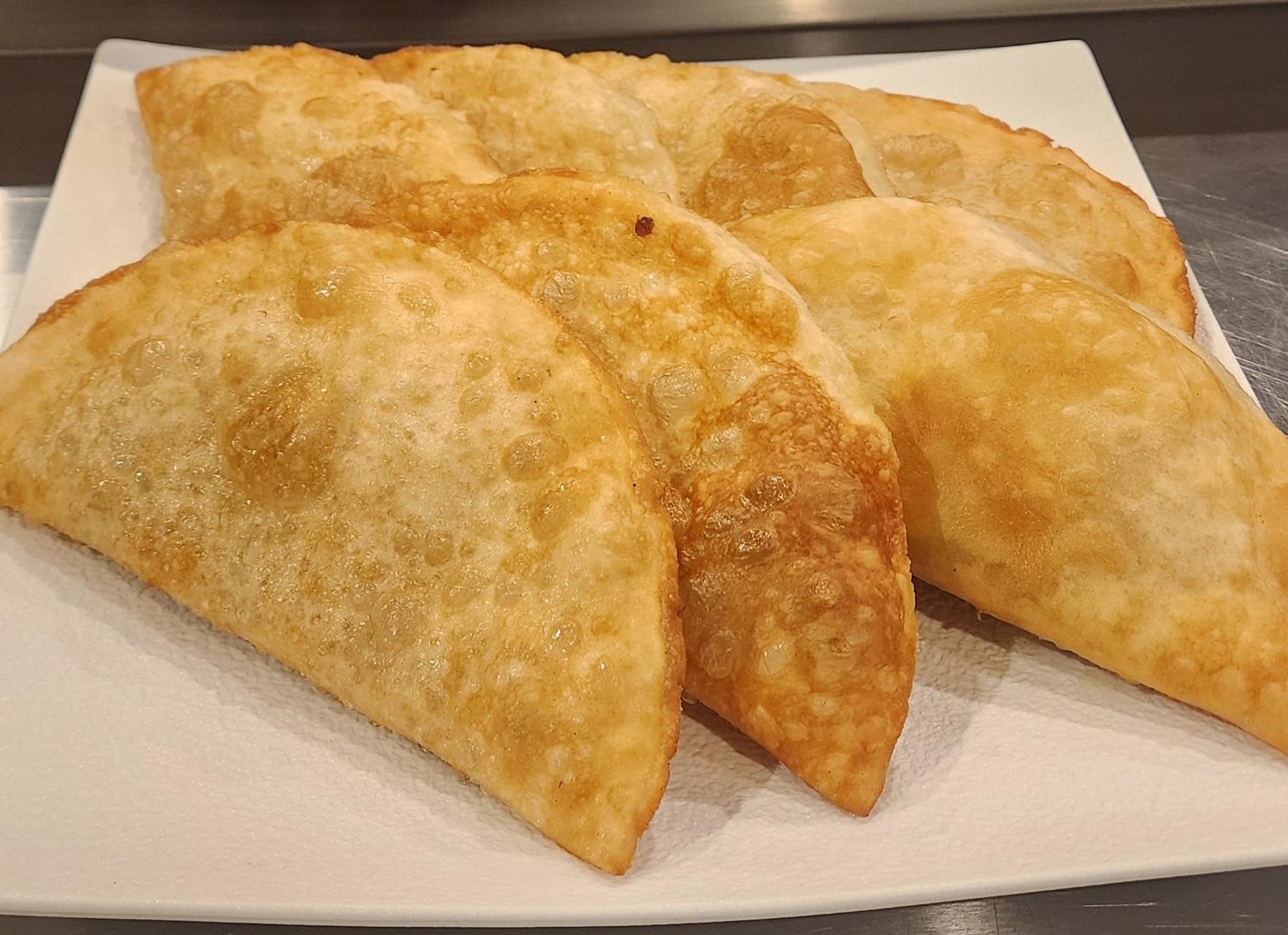 Cheburek with Pumpkin