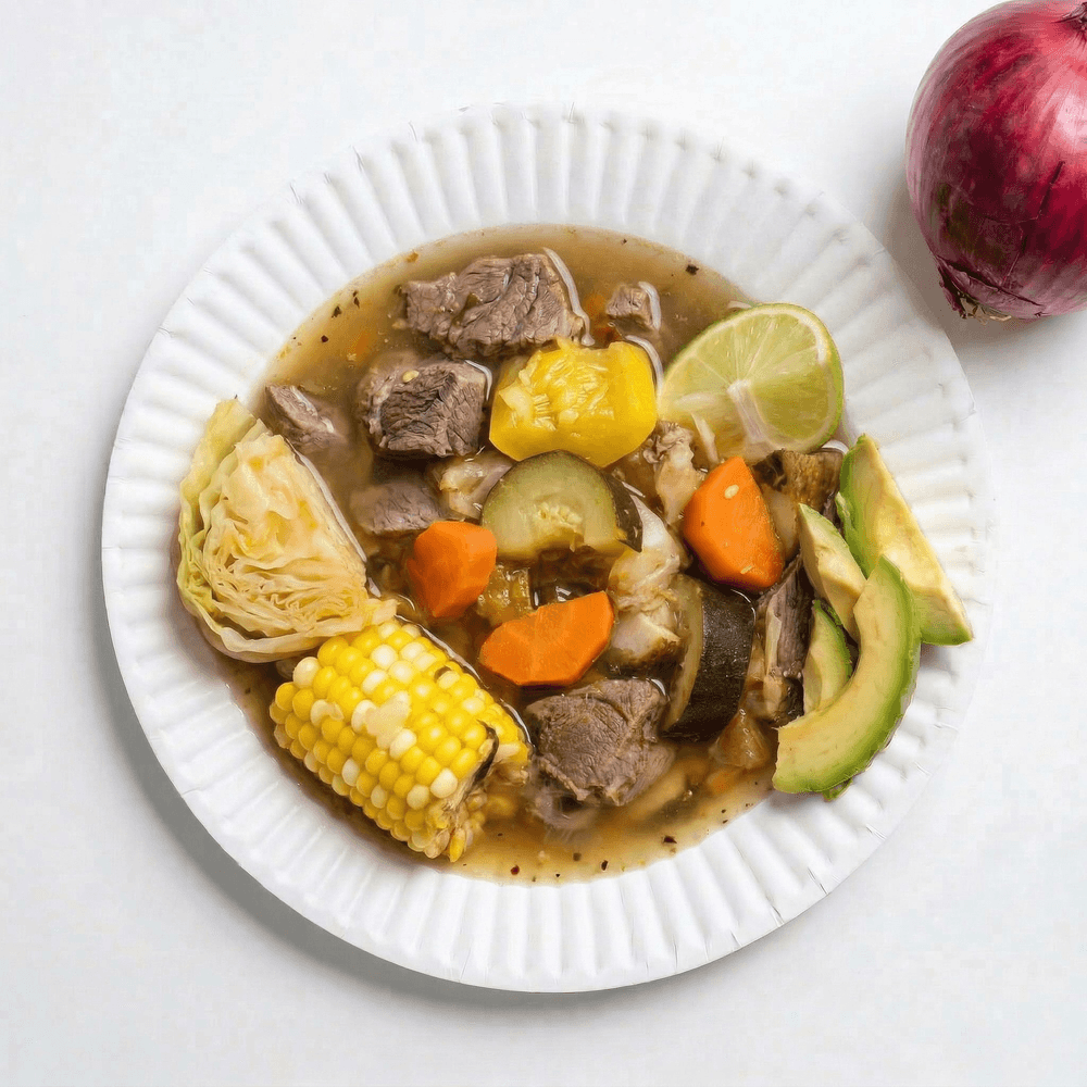Caldo De Res Platillo