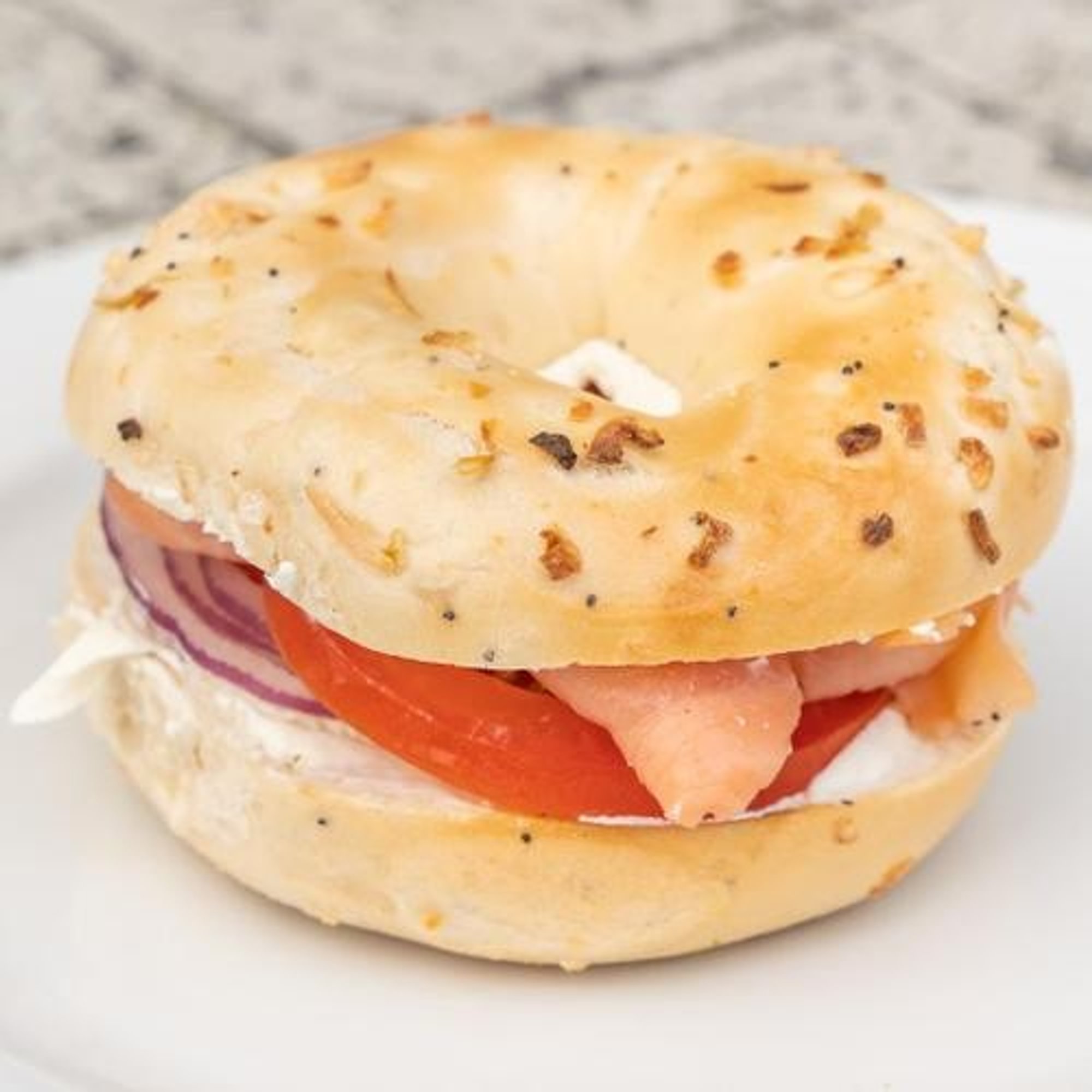 Smoked Salmon Sunrise