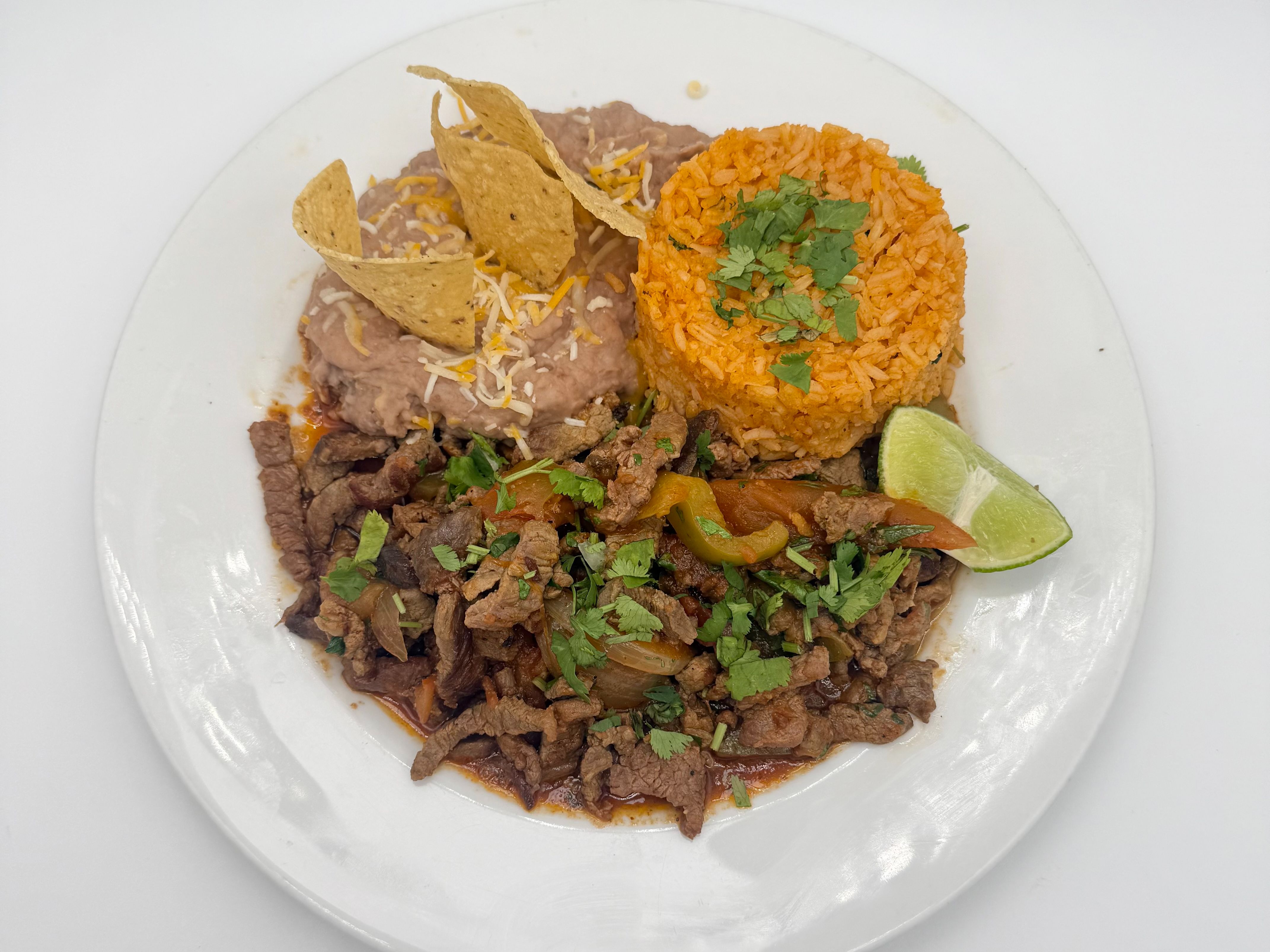 Bistec Ranchero Plate
