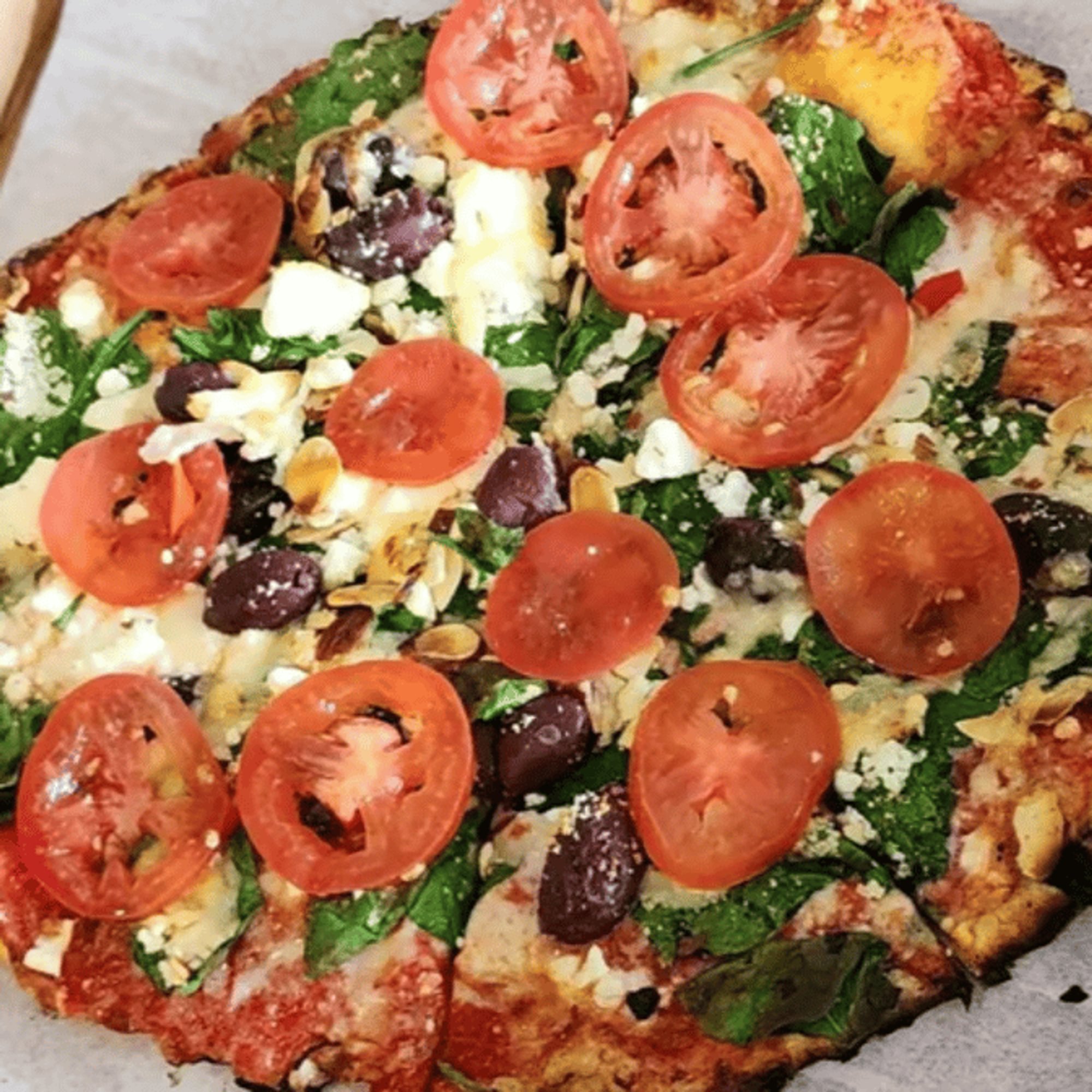 O Medium Spinach Pizza