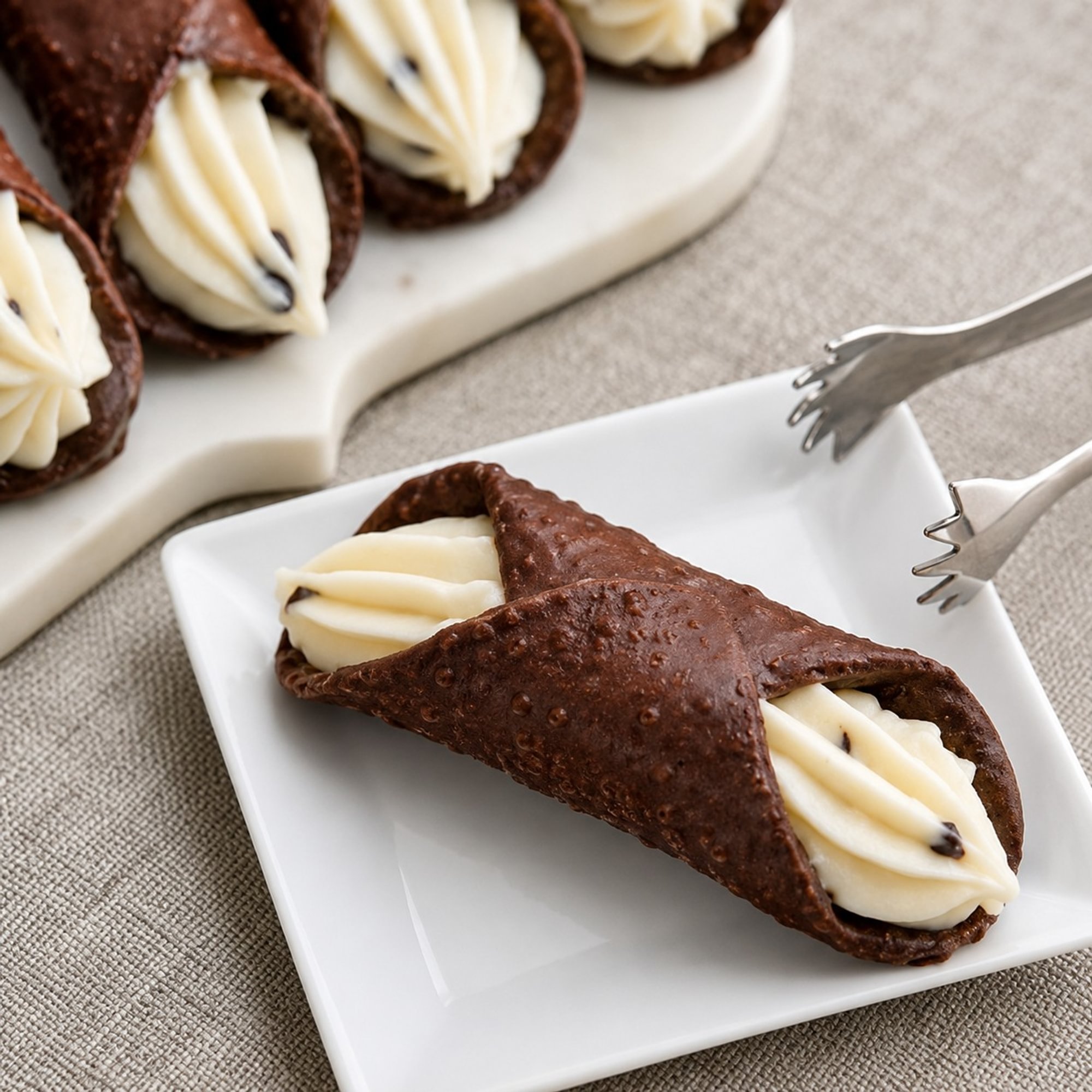 Chocolate Cannoli