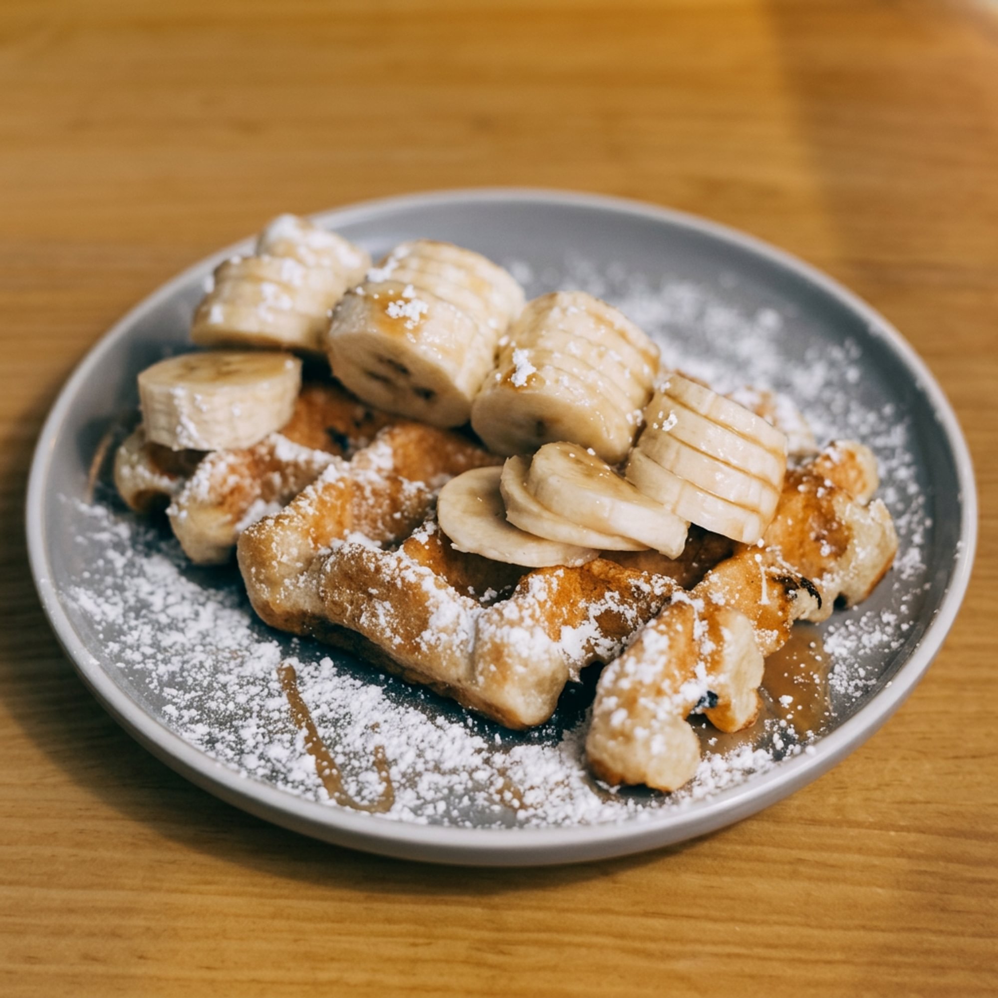 Banana Waffle