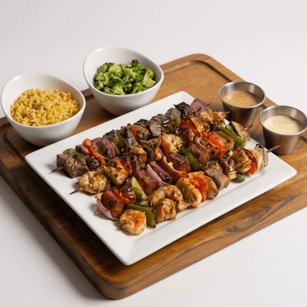 Bavarian Skewer Platter