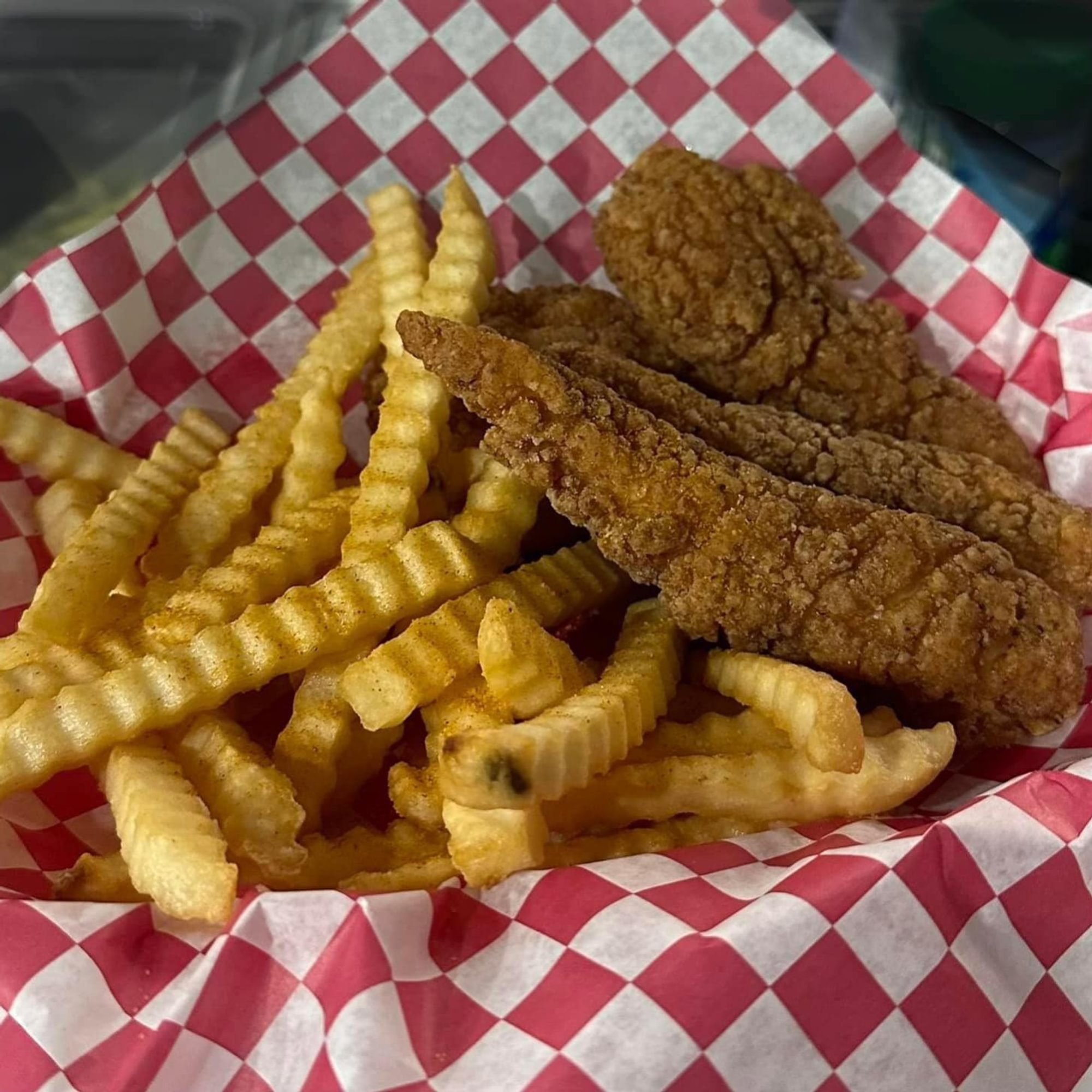 4 Piece Chicken Strip Combo