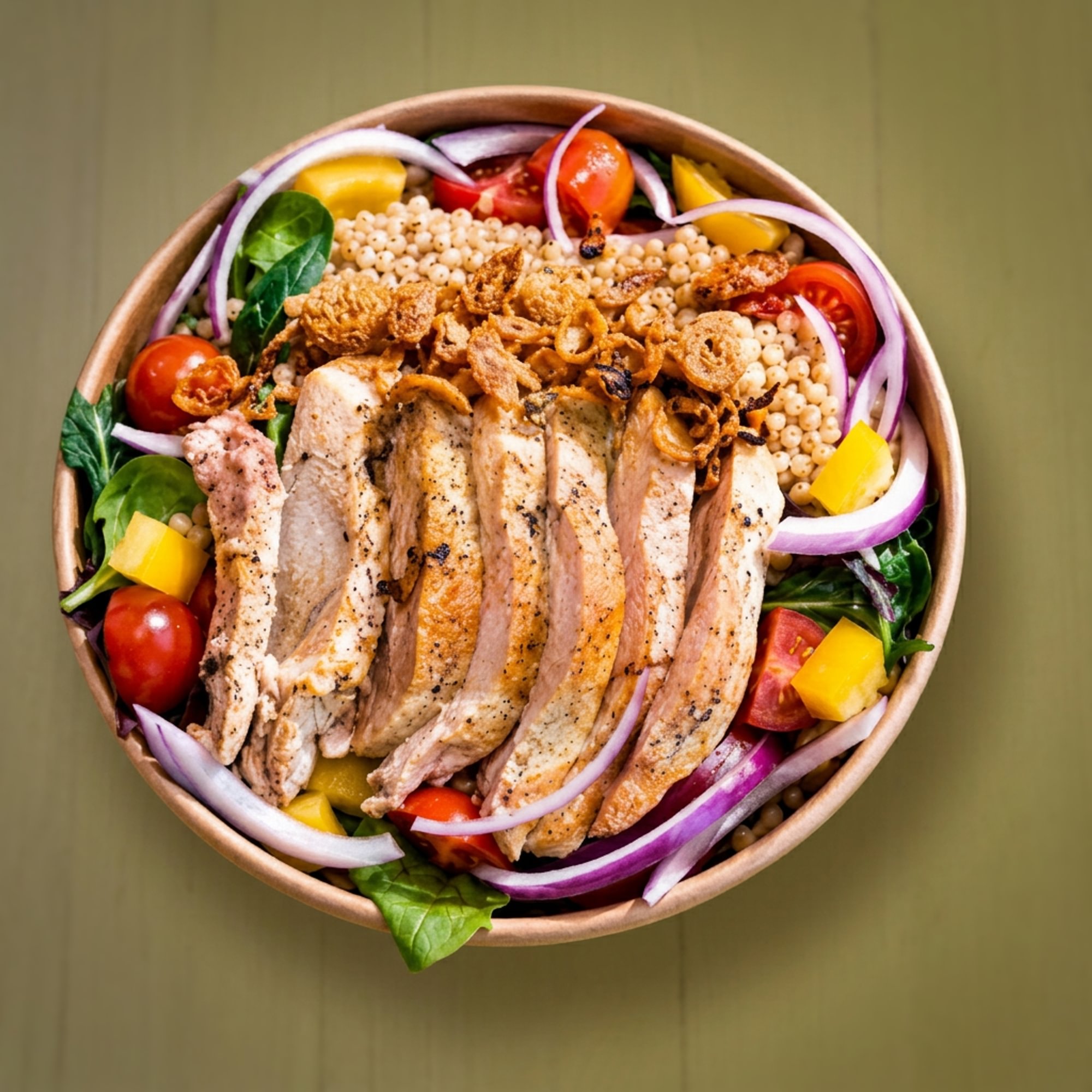 "Massaman" Thai Peanut Curry Salad