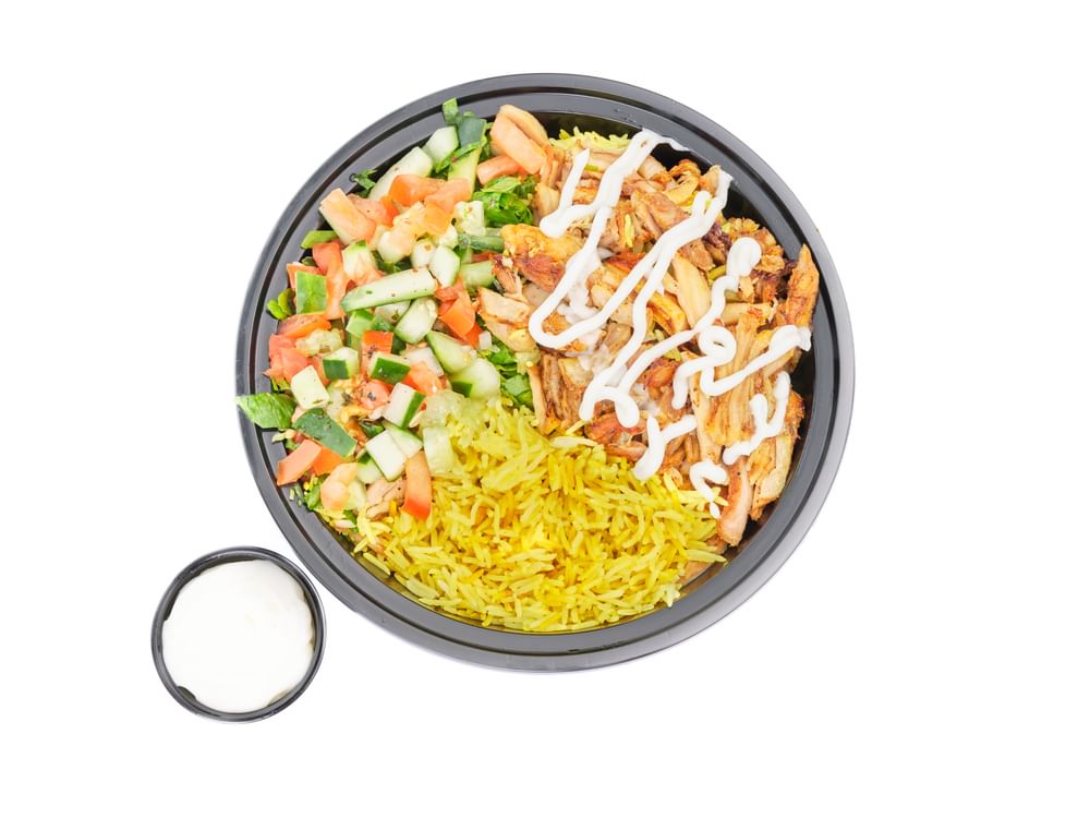 Chicken Shawarma Over Rice