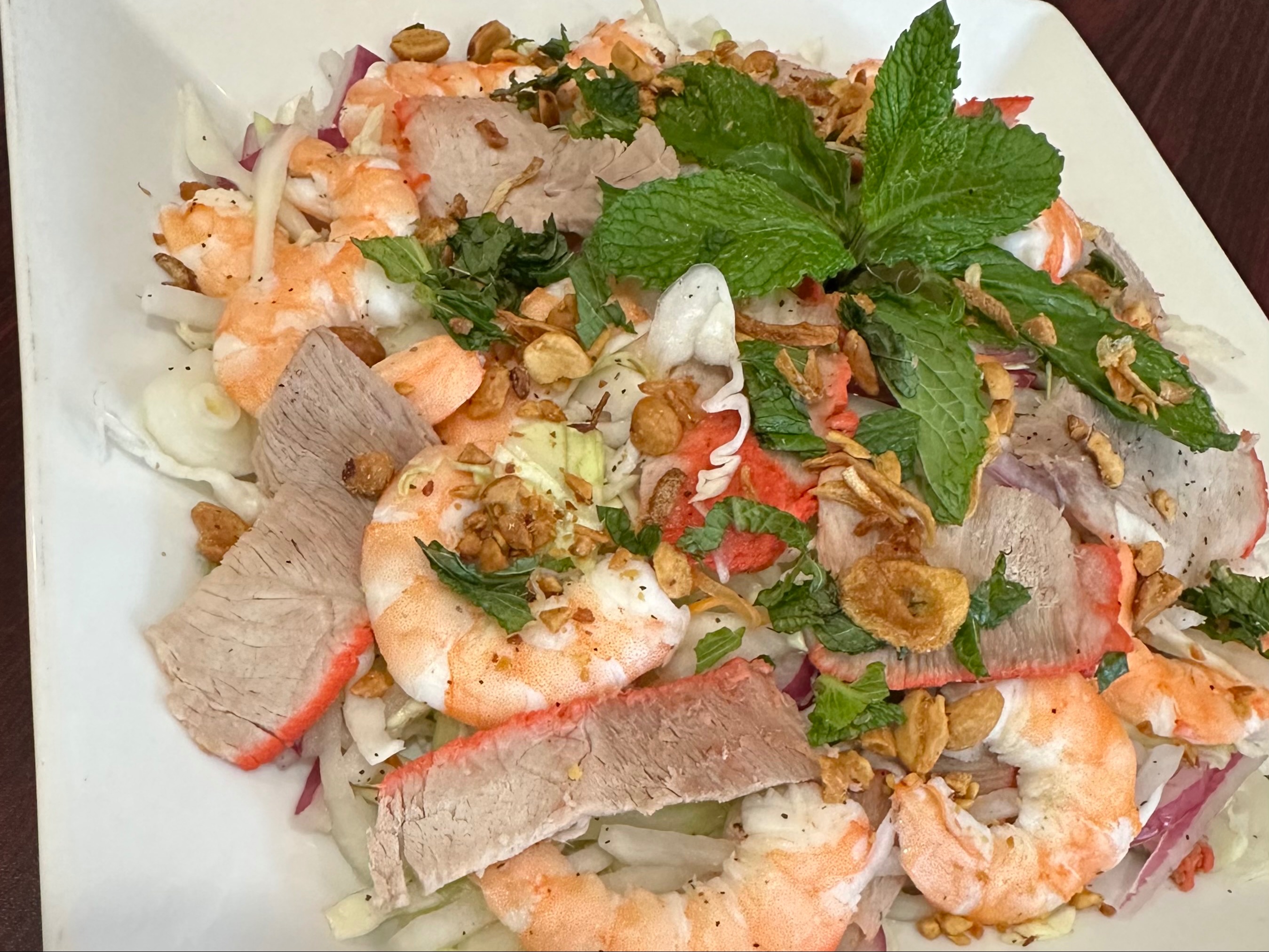 Shrimp and Pork Salad