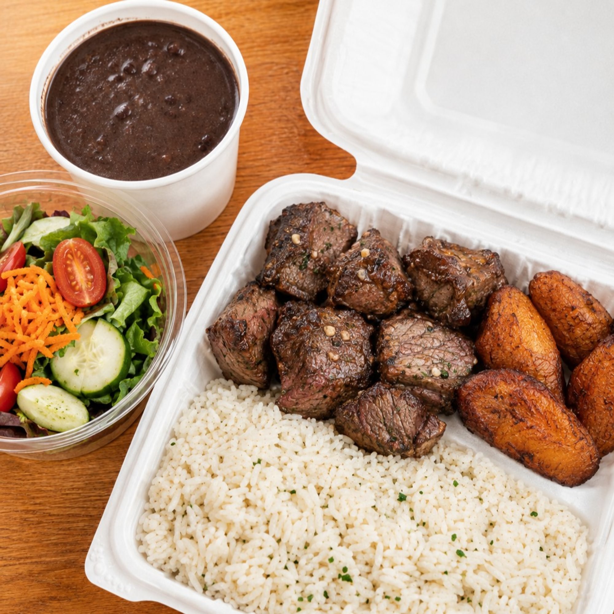 Garlic Beef Platter