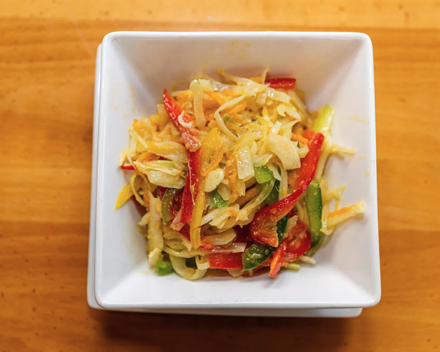 Side of Steamed Cabbage & Carrots