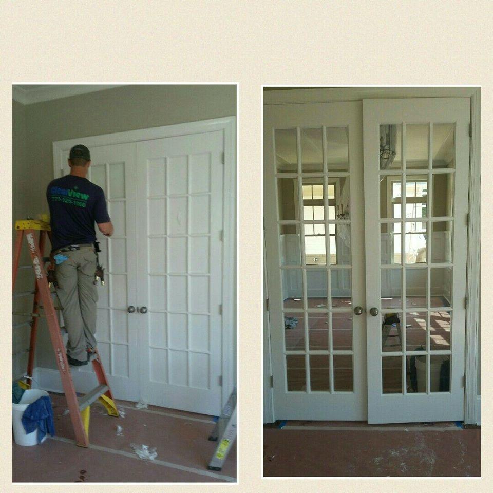 Clear View Window Cleaning Logo