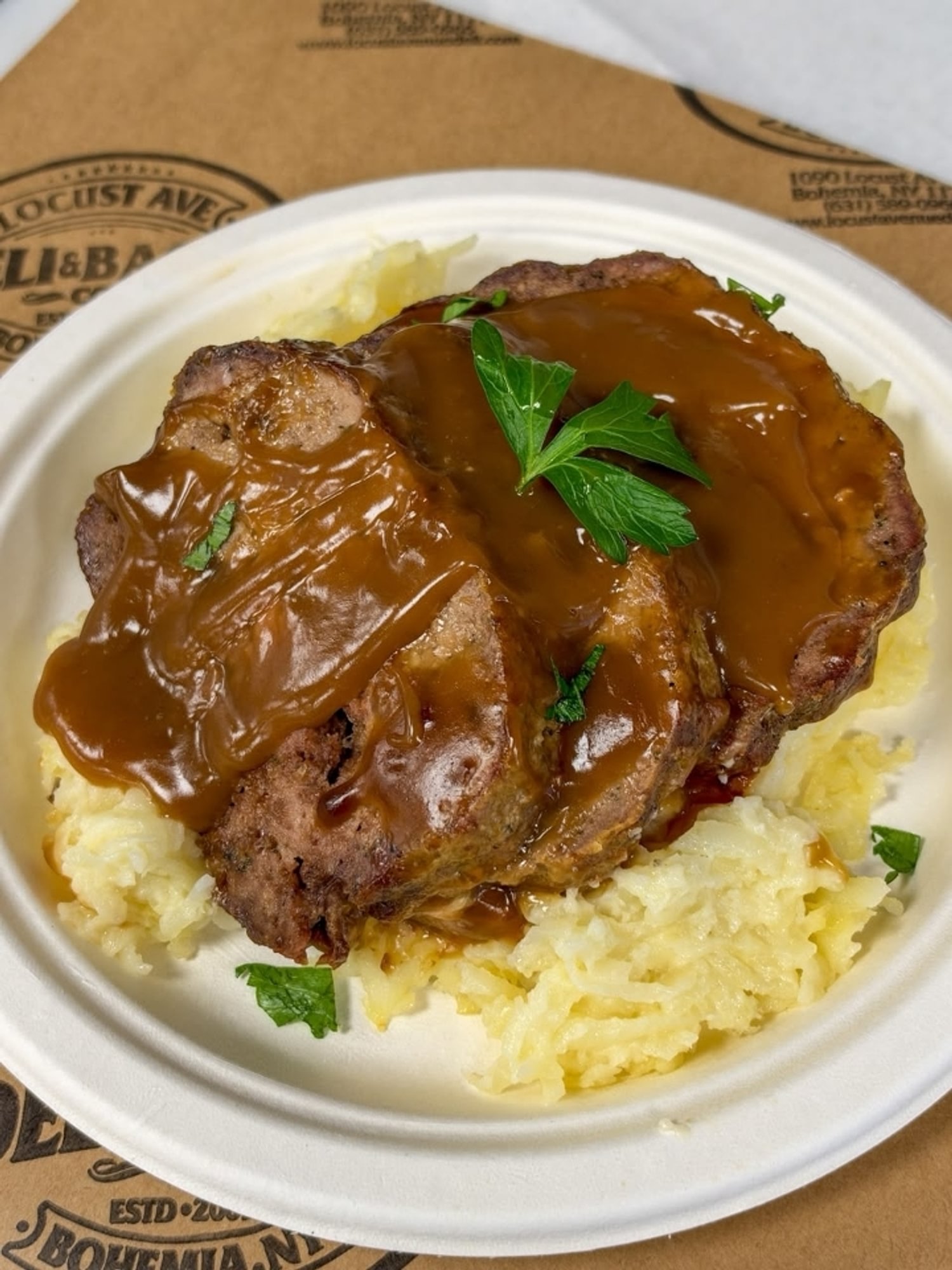 Meatloaf/Chicken Platter