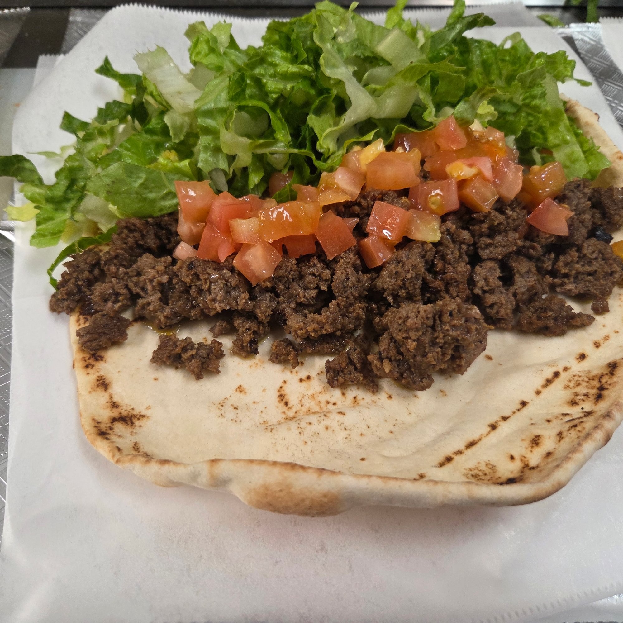 Beef Shawarma Wrap