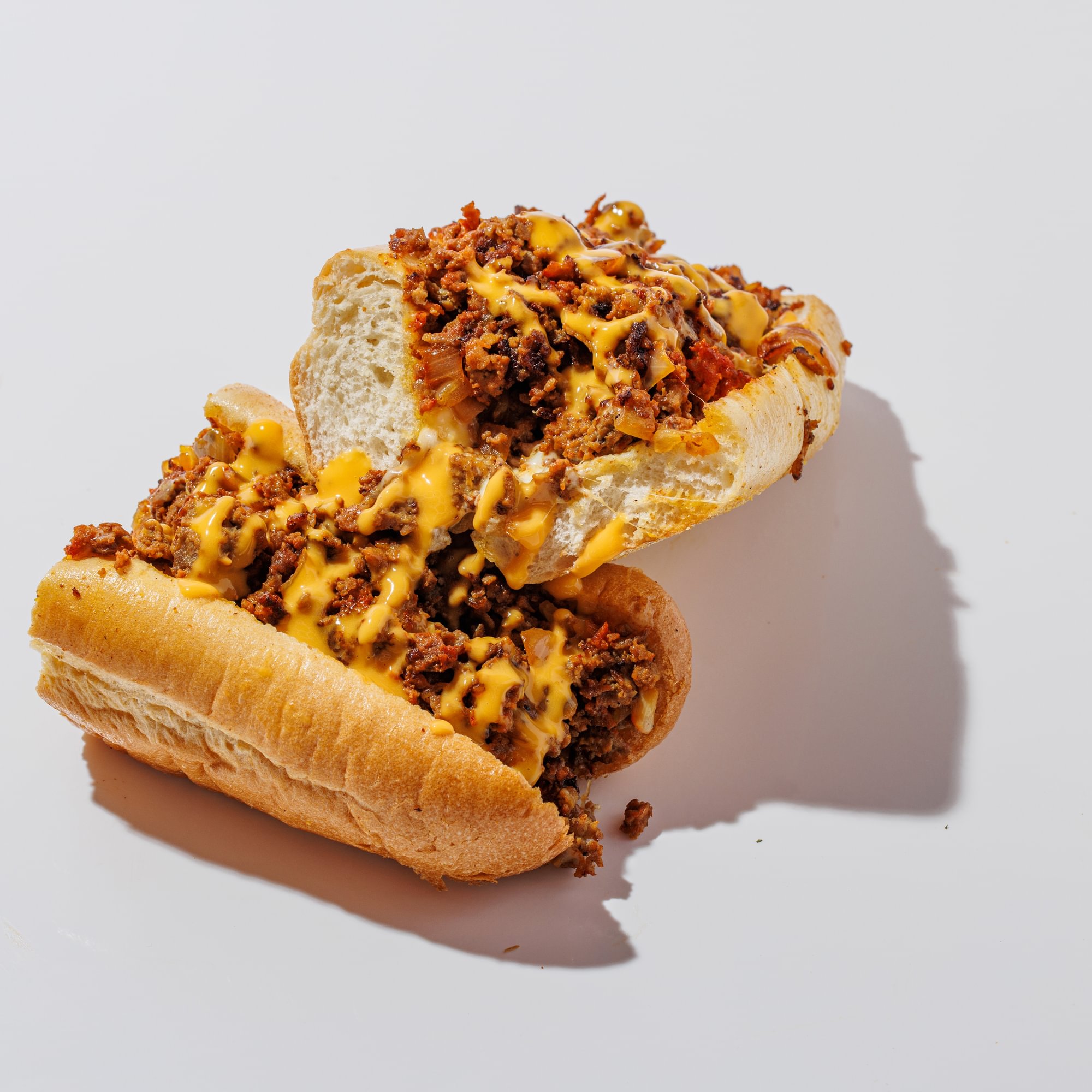 Chopped Cheese on a Hero