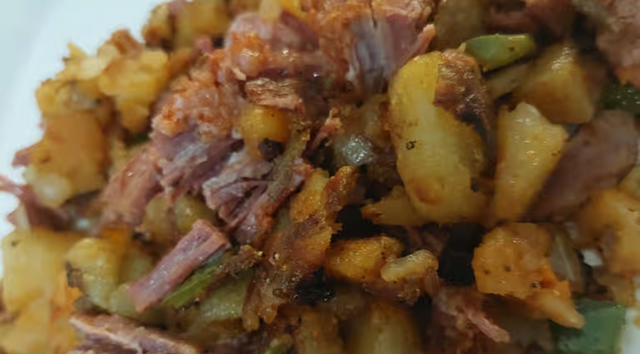 Side Homemade Corned Beef Hash