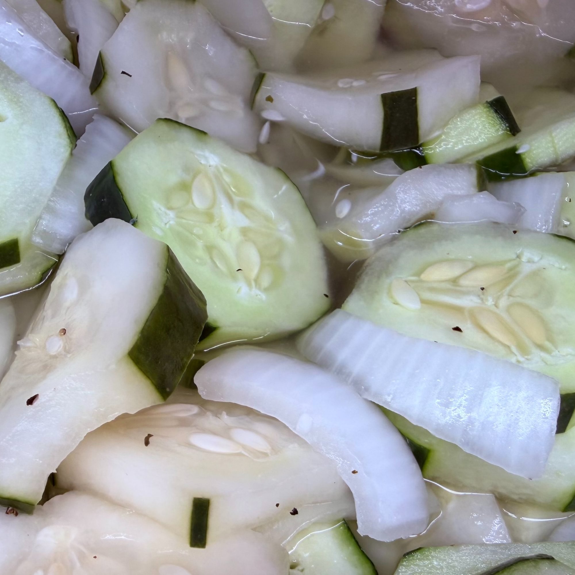 Homemade Cucumber Salad