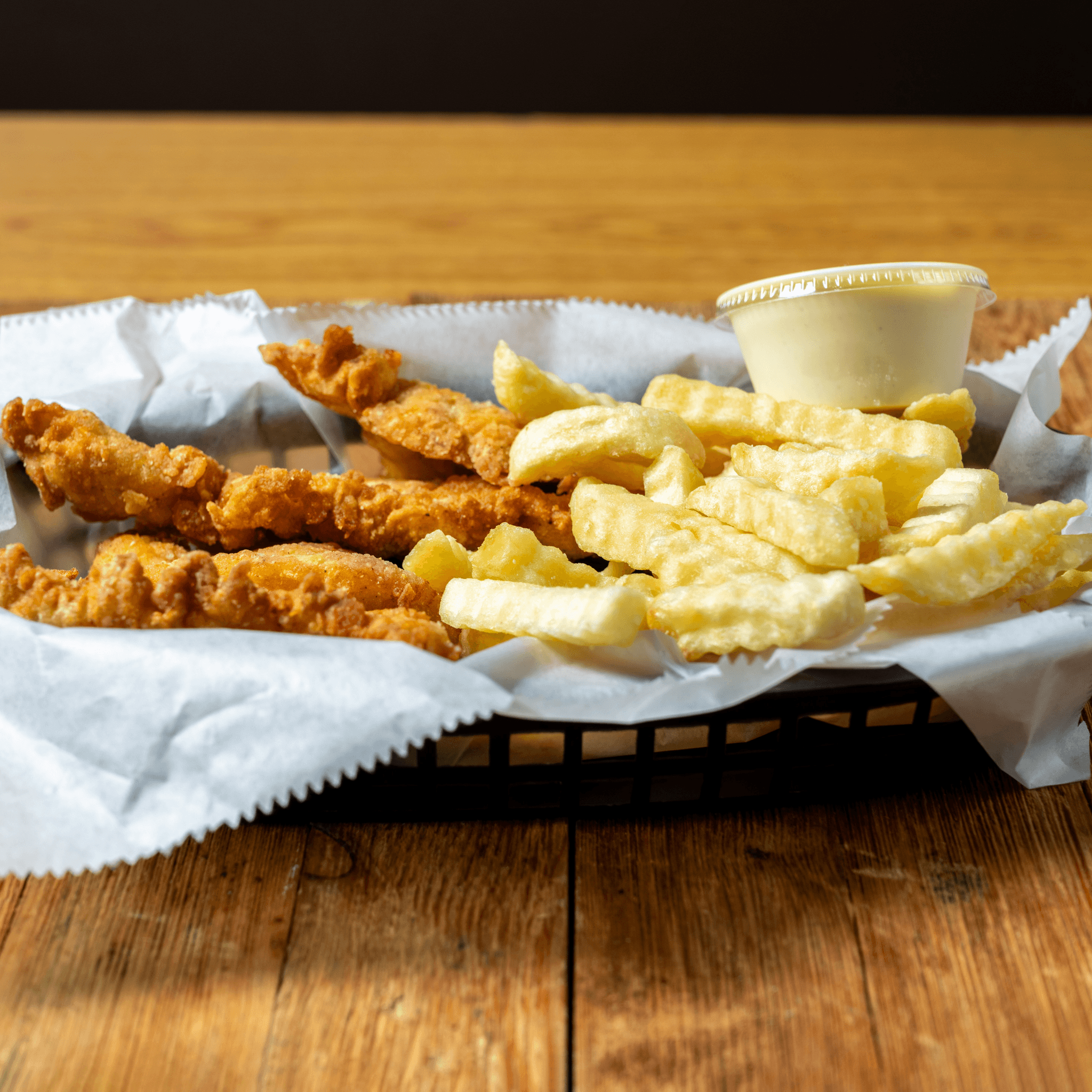 Chicken Fingers with Fries (LS)