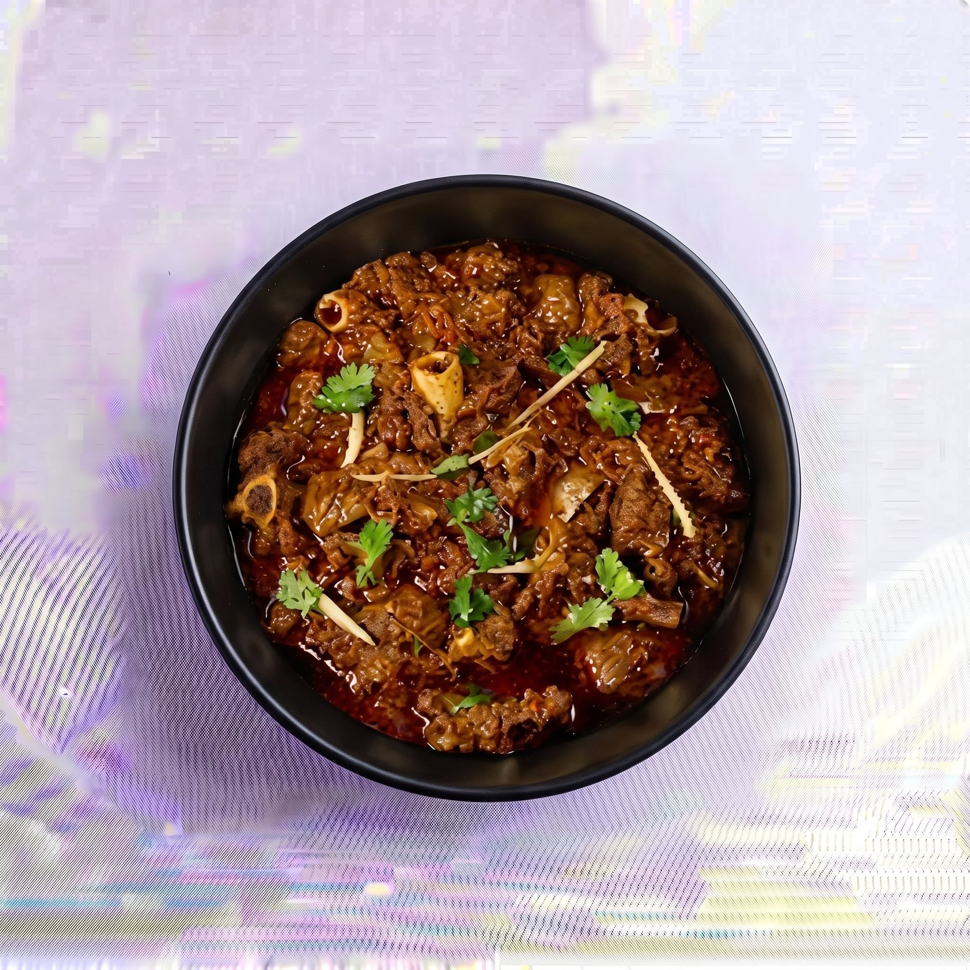 Black Pepper Mutton Karahi