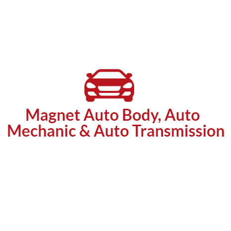 Magnet Auto Body and Auto Transmission Logo