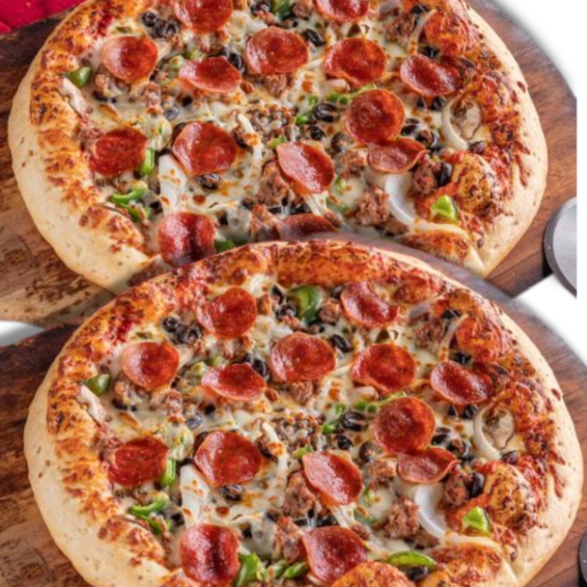 2 - 16" 2 Topping Pizzas