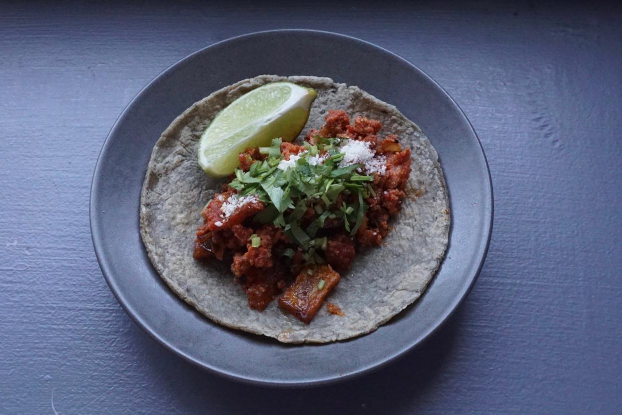Chorizo con Papa