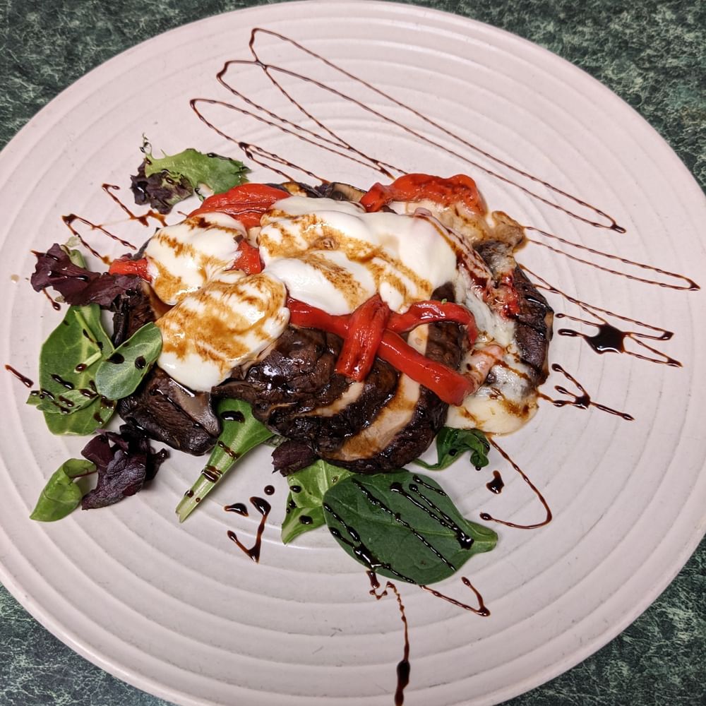 Grilled Portobello Mushroom Appetizer