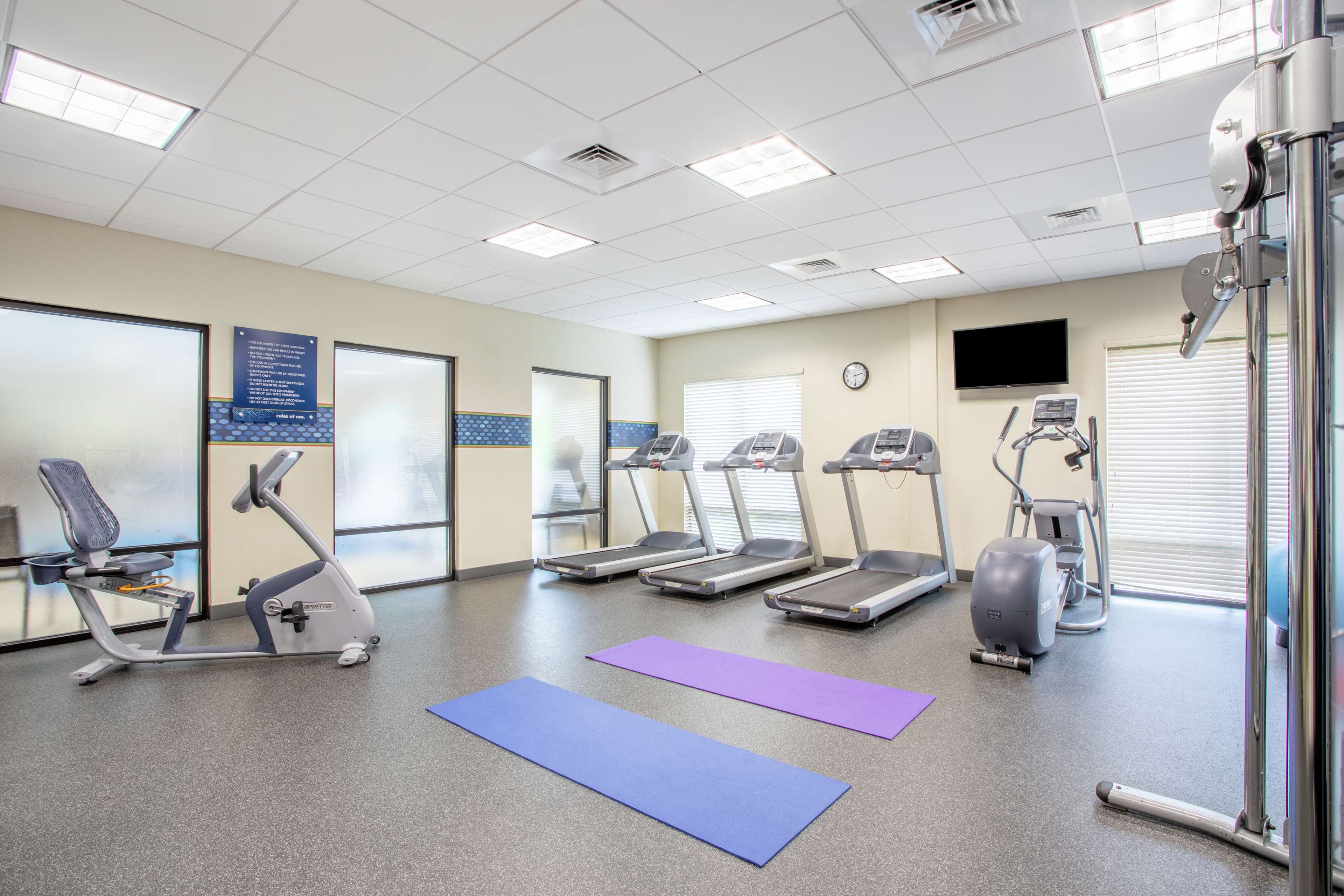 Health club  fitness center  gym