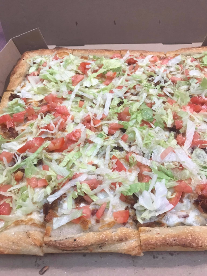 10" SICILIAN BACON/LETTUCE/TOMATO PIZZA