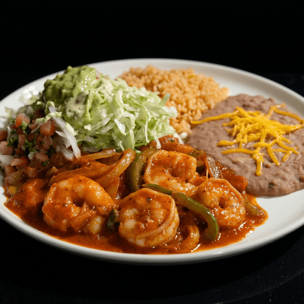 Spicy Shrimp Plate