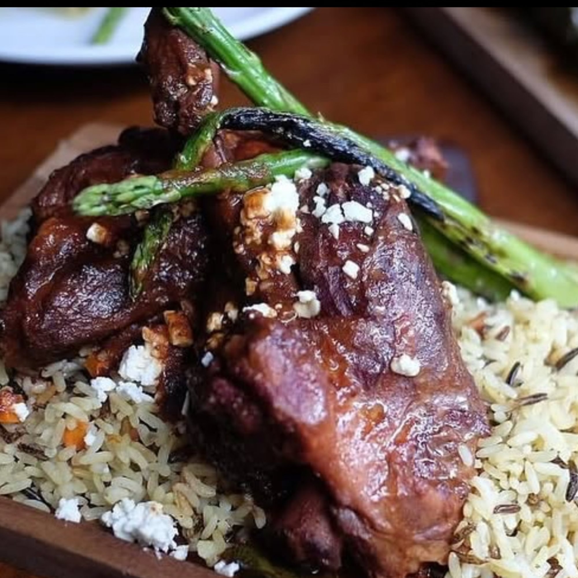 Lamb Shank Plate