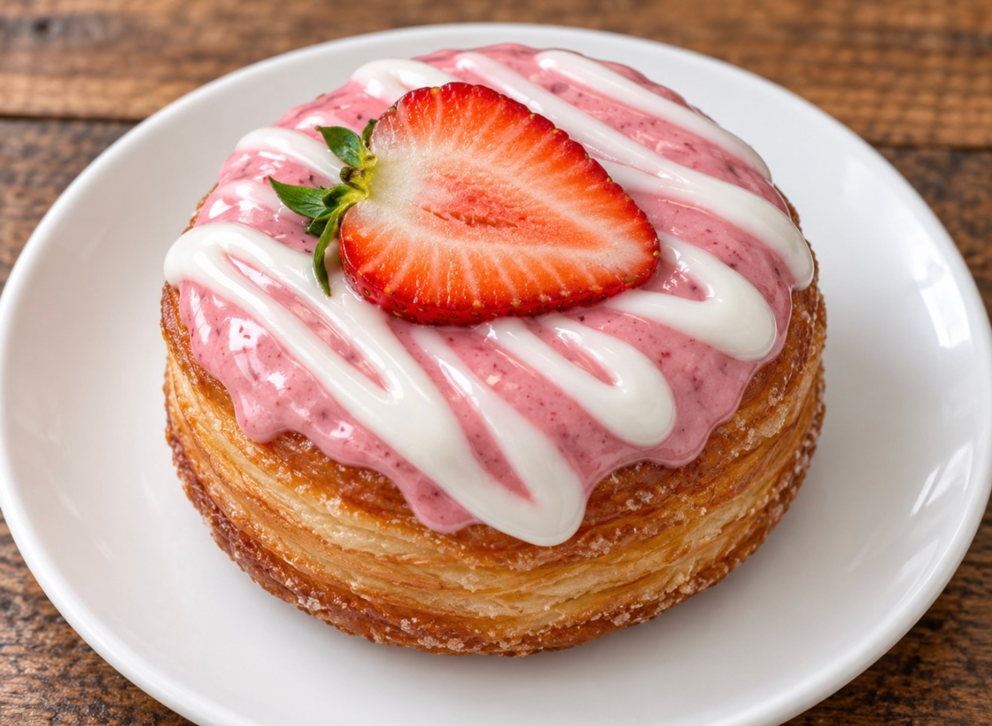 Strawberry & Cream Cronut