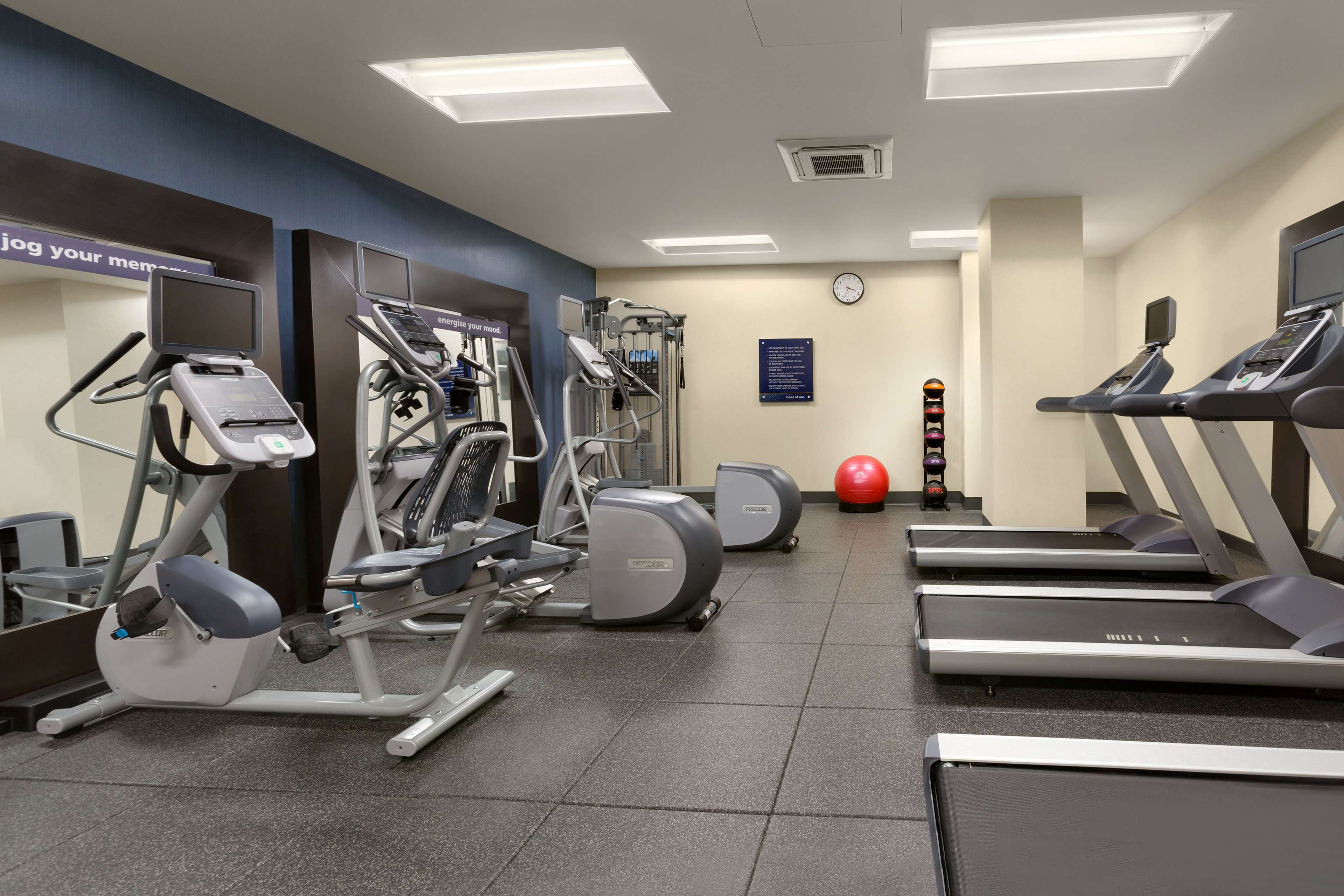 Health club  fitness center  gym