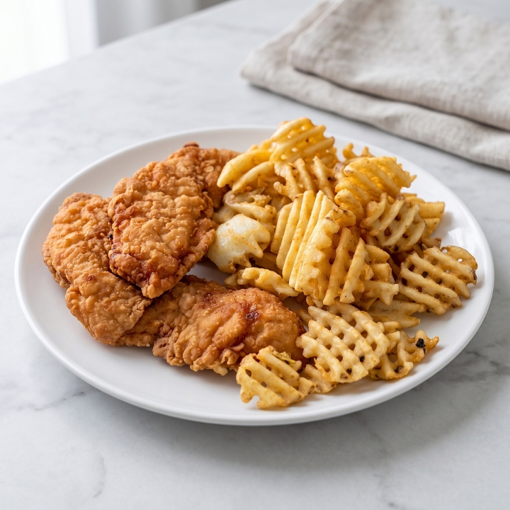 Chicken Fingers with Fries