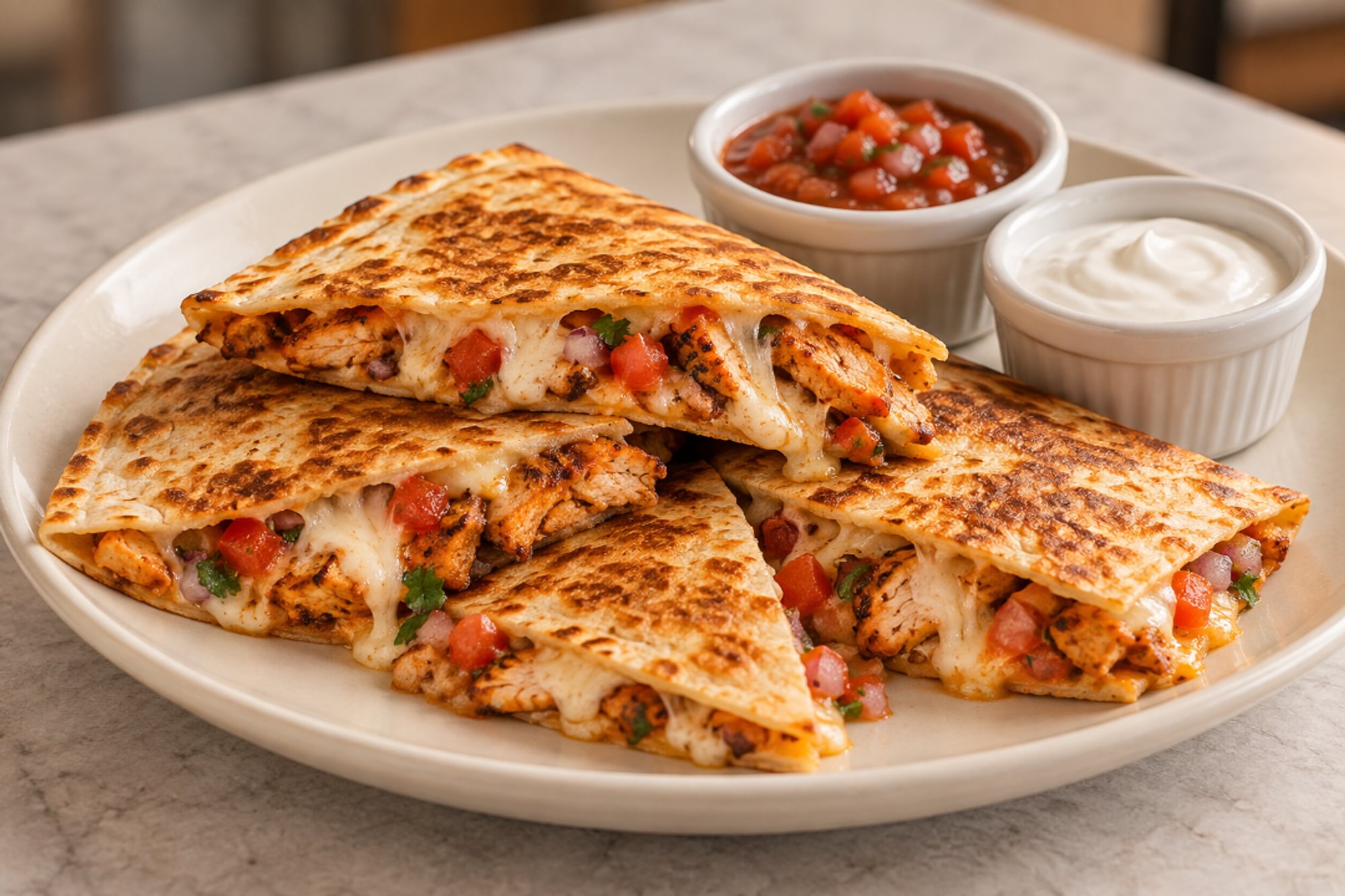 Pollo Loco Quesadilla