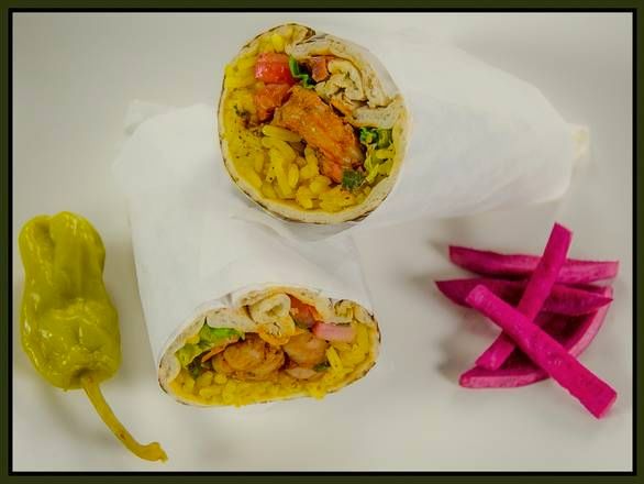 Spicy Shrimp Wrap