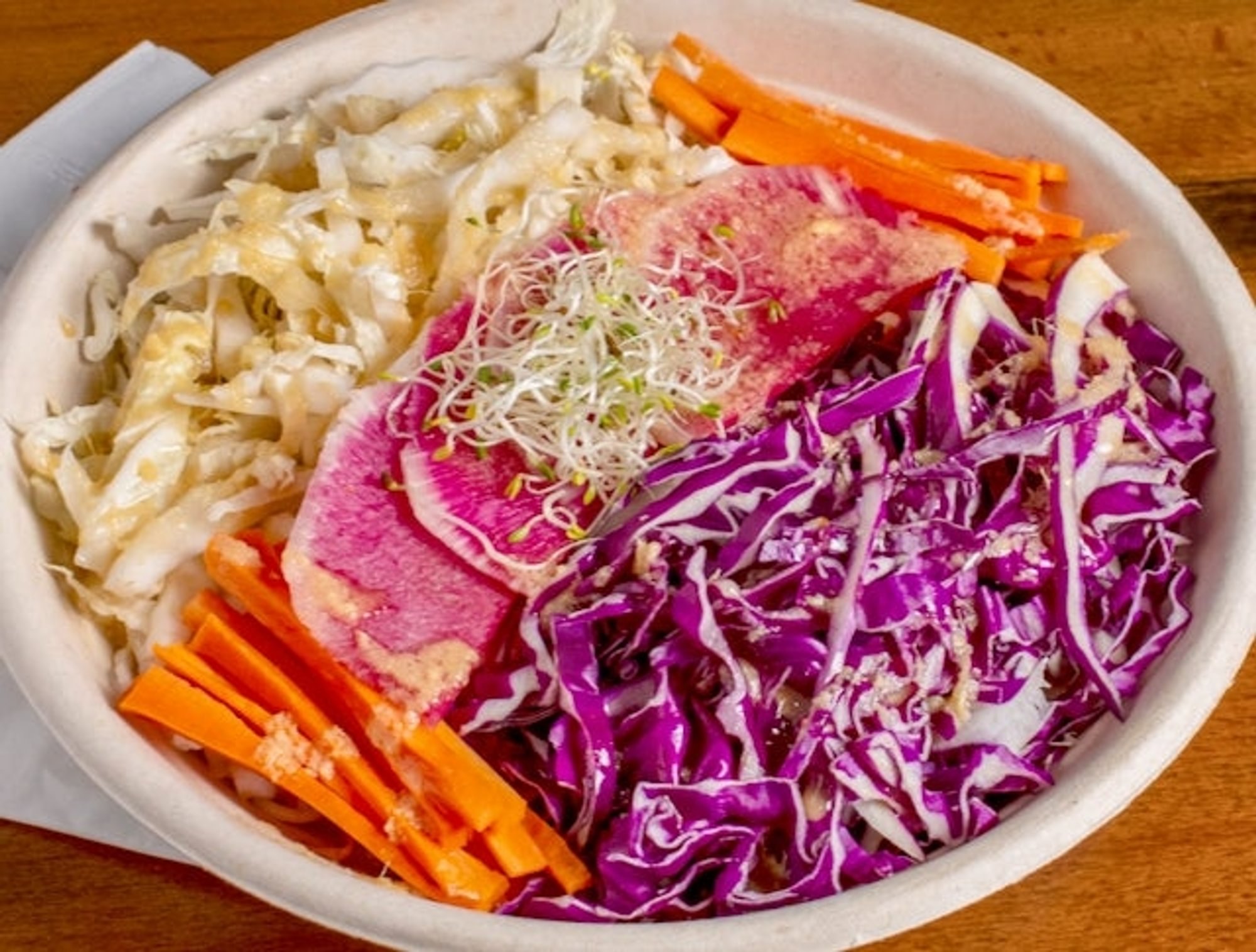 Warm Miso Ginger Ramen Bowl