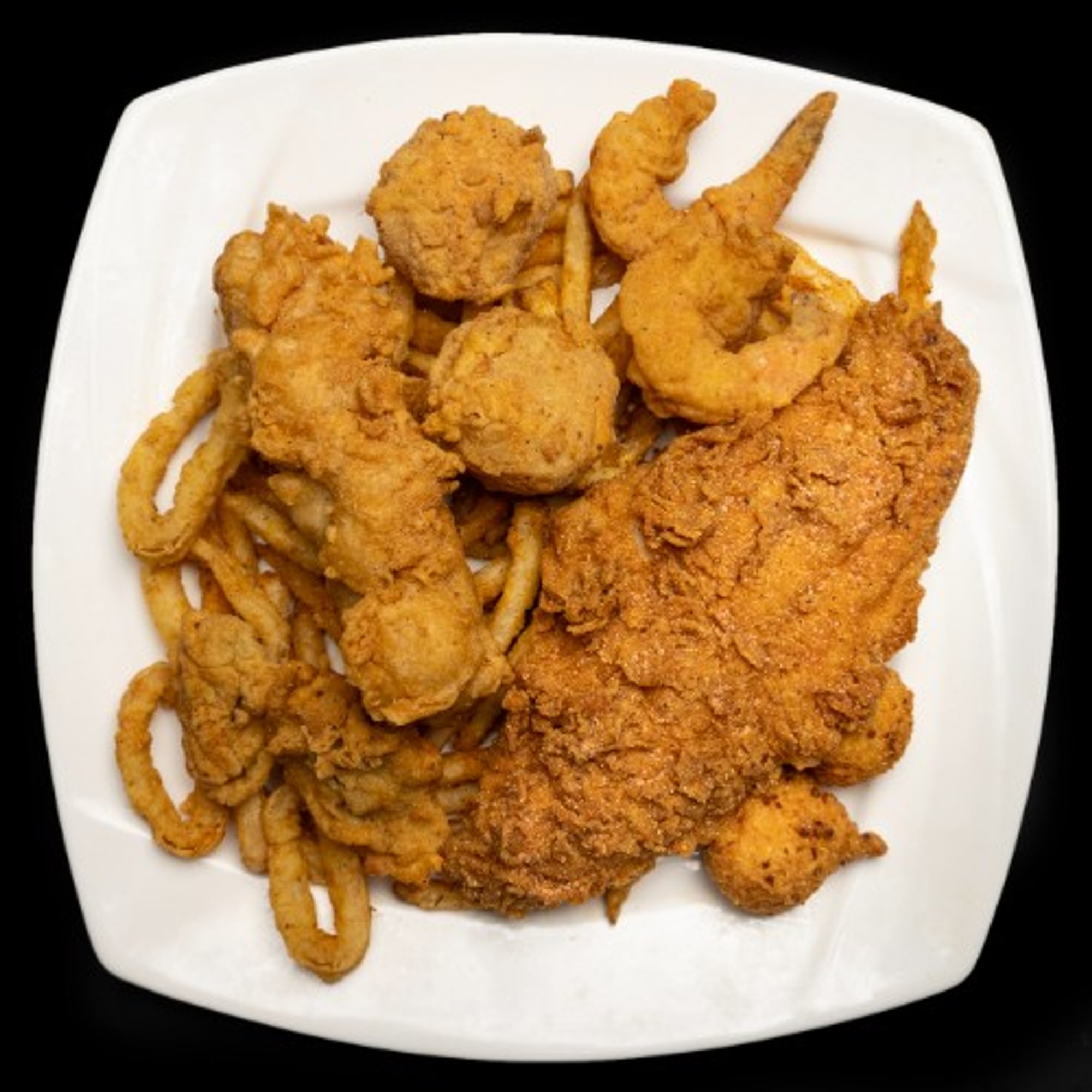 Fried Seafood Combo 1