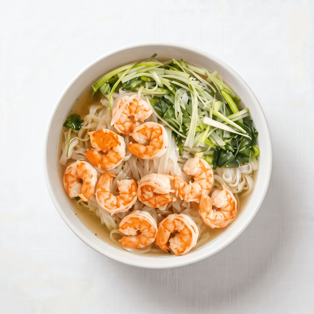 Phở Tôm (Shrimp Noodle Soup)