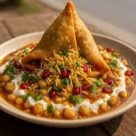 Samosa Chaat (Single)