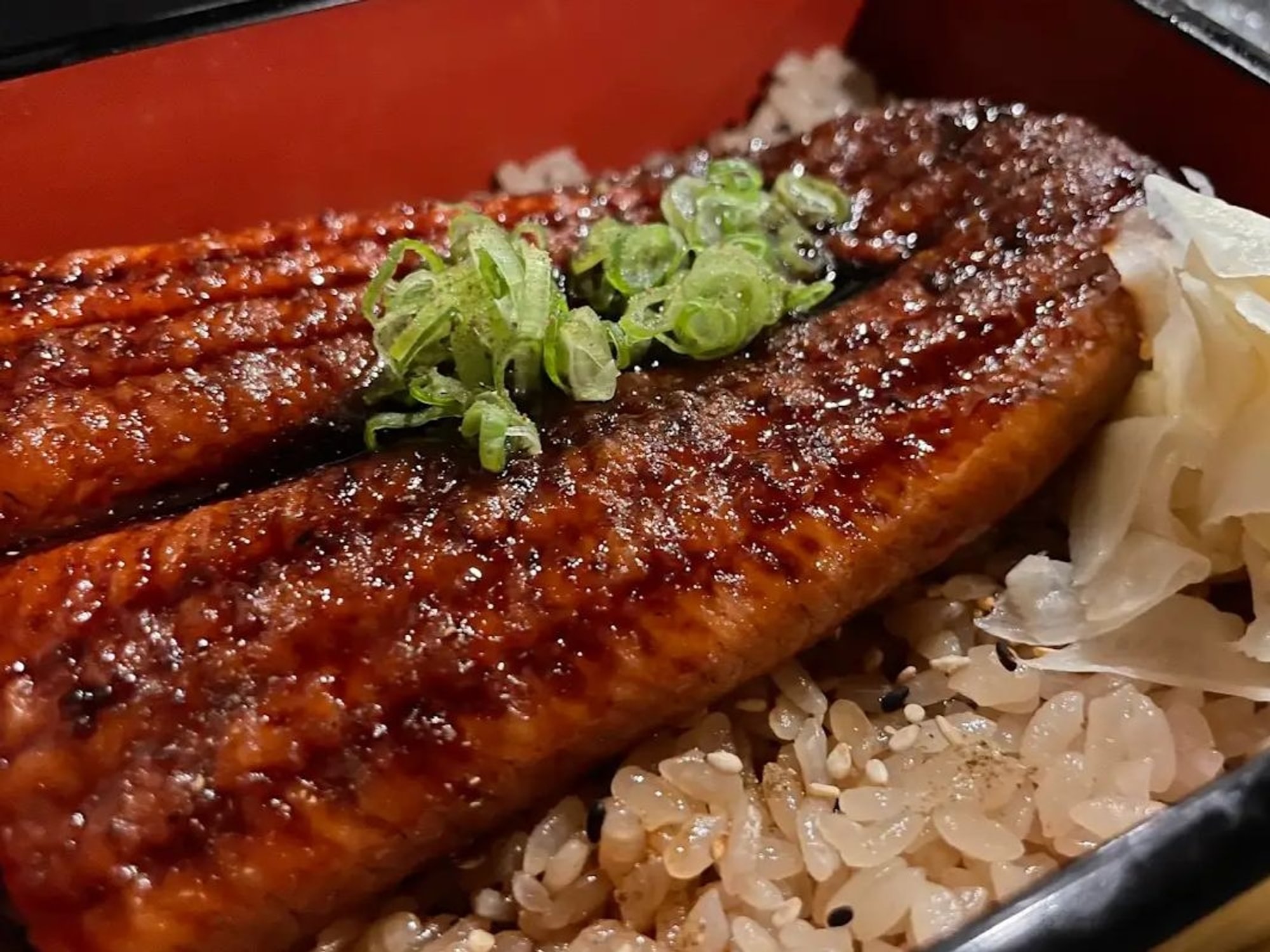 Unagi Don + Miso Soup