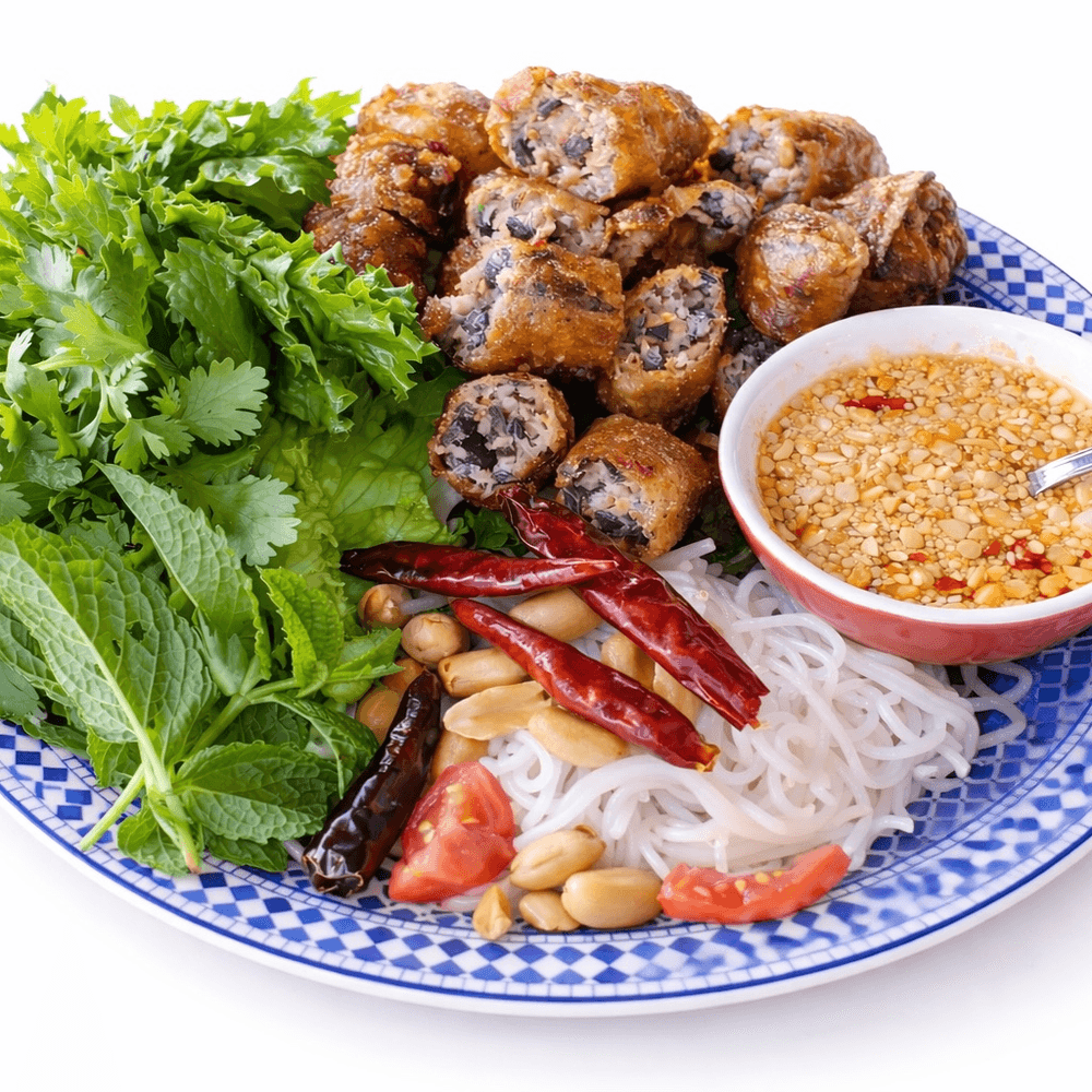 Lao Style Fried Spring Rolls