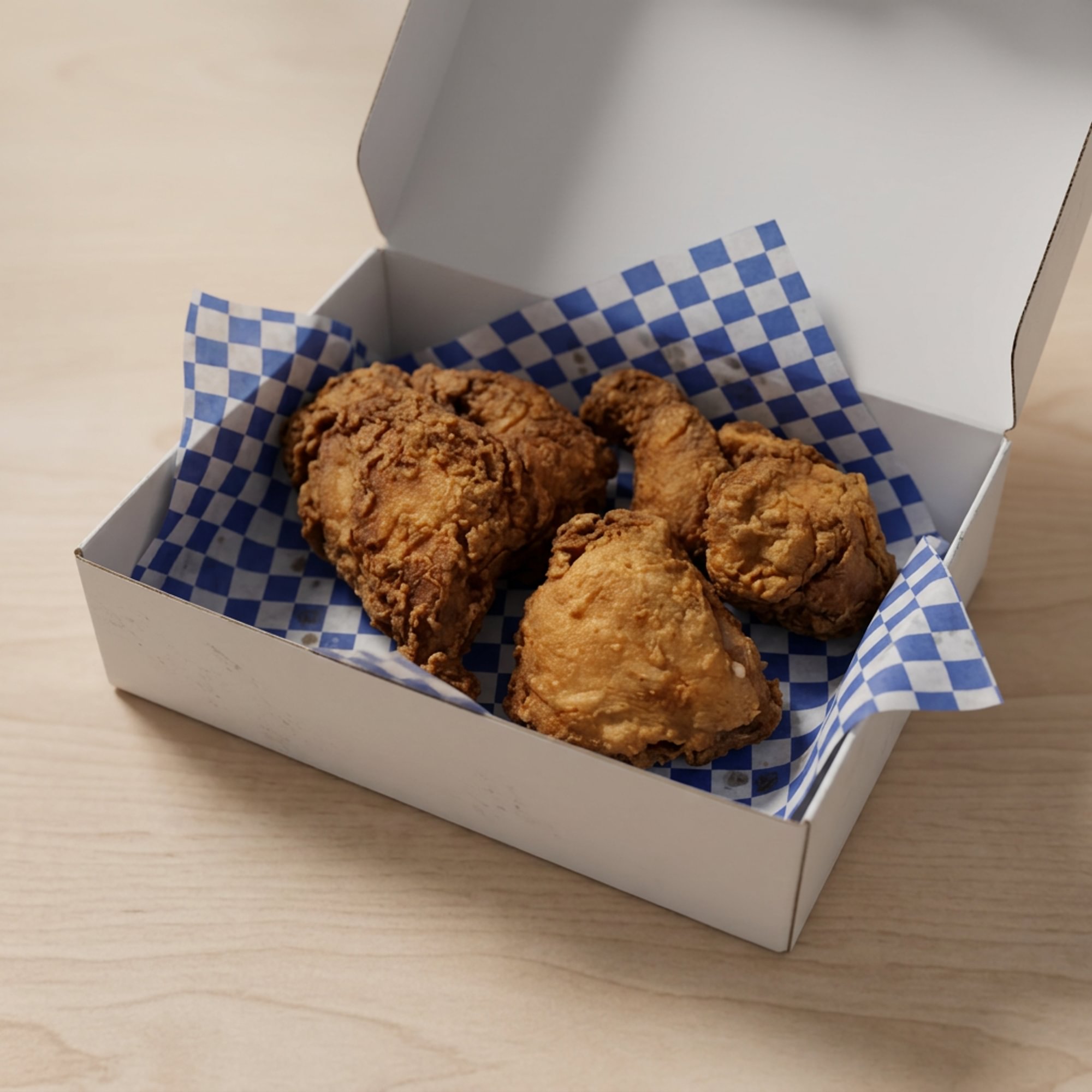 Broaster Chicken Only - 4 Piece Dark