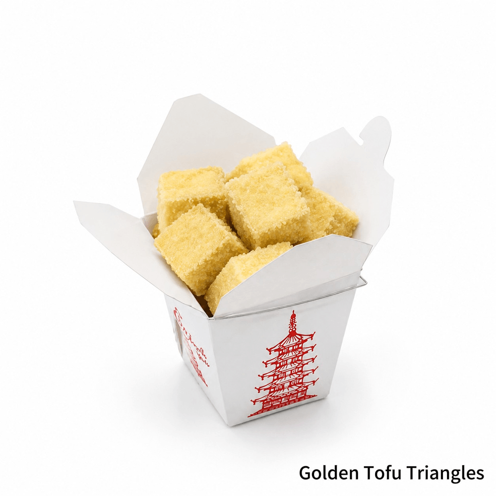Golden Tofu Triangle