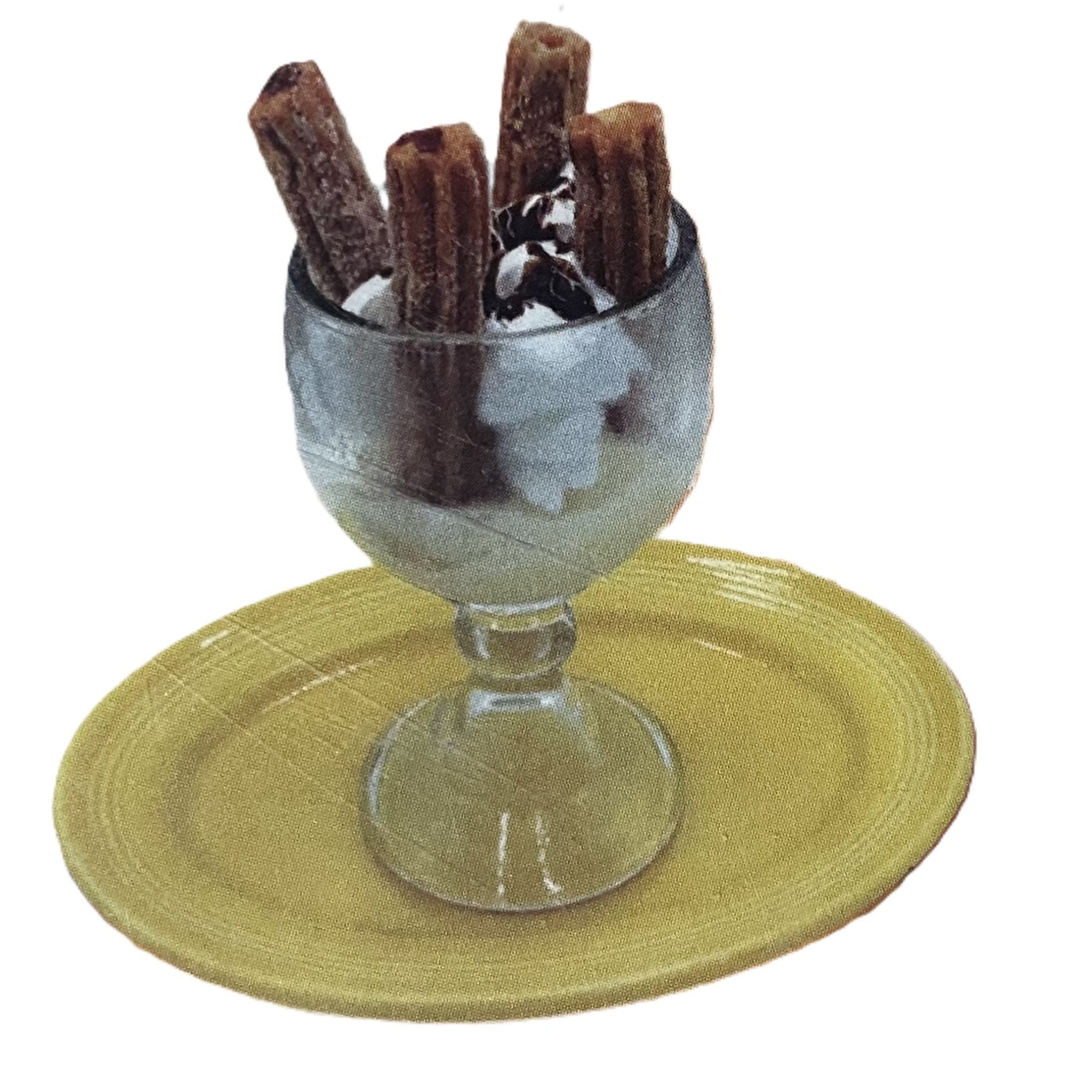 Churros with Ice Cream
