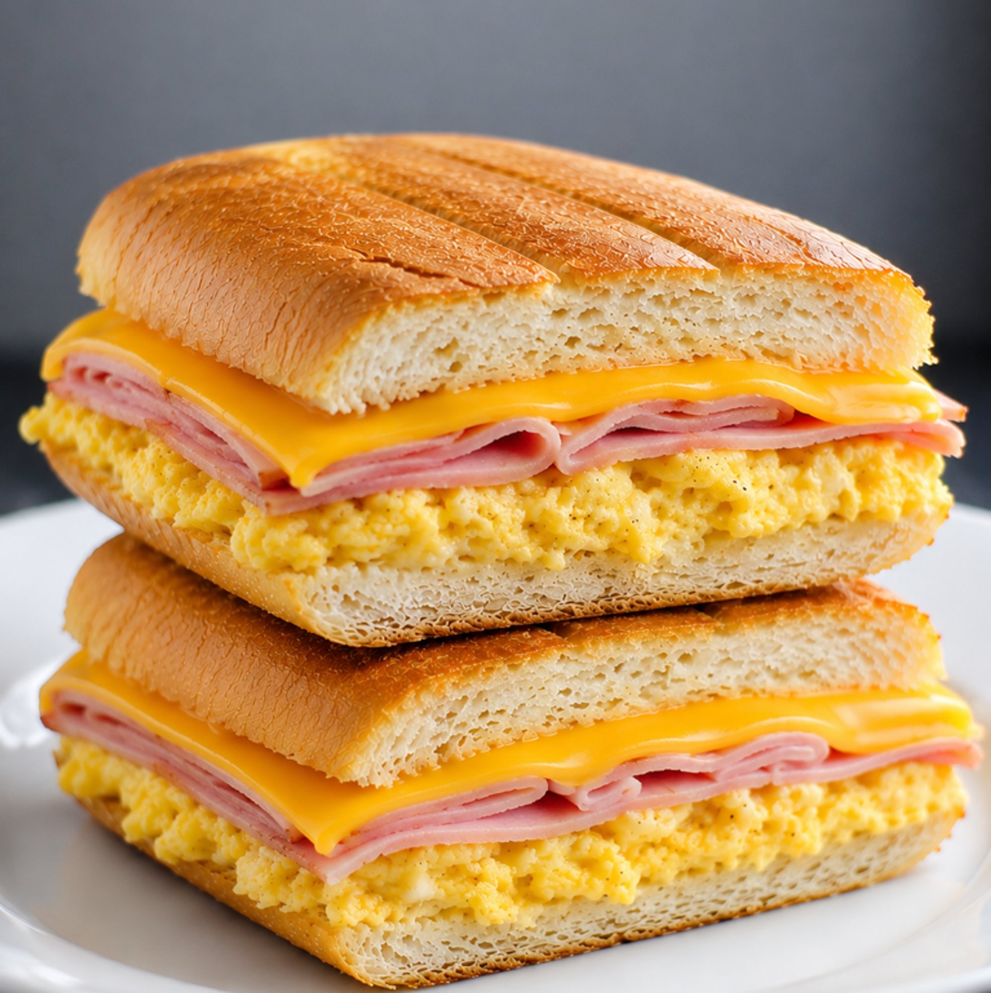 Ham, Egg & Cheese Sandwich