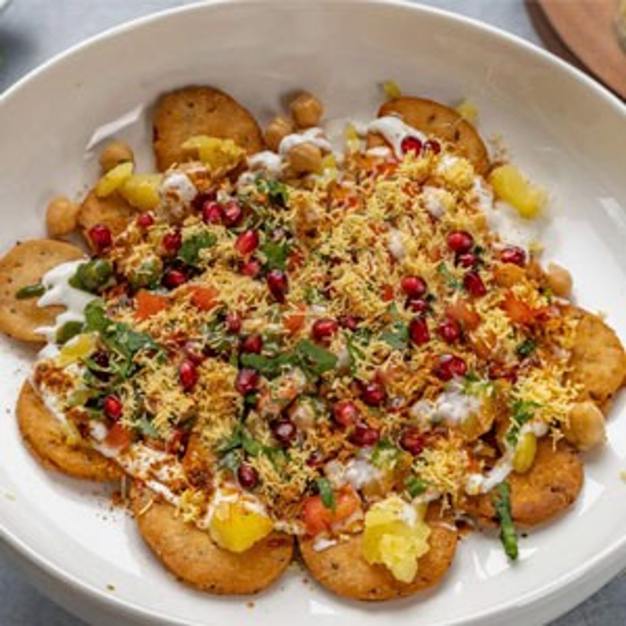 Aloo Papdi Ki Chaat