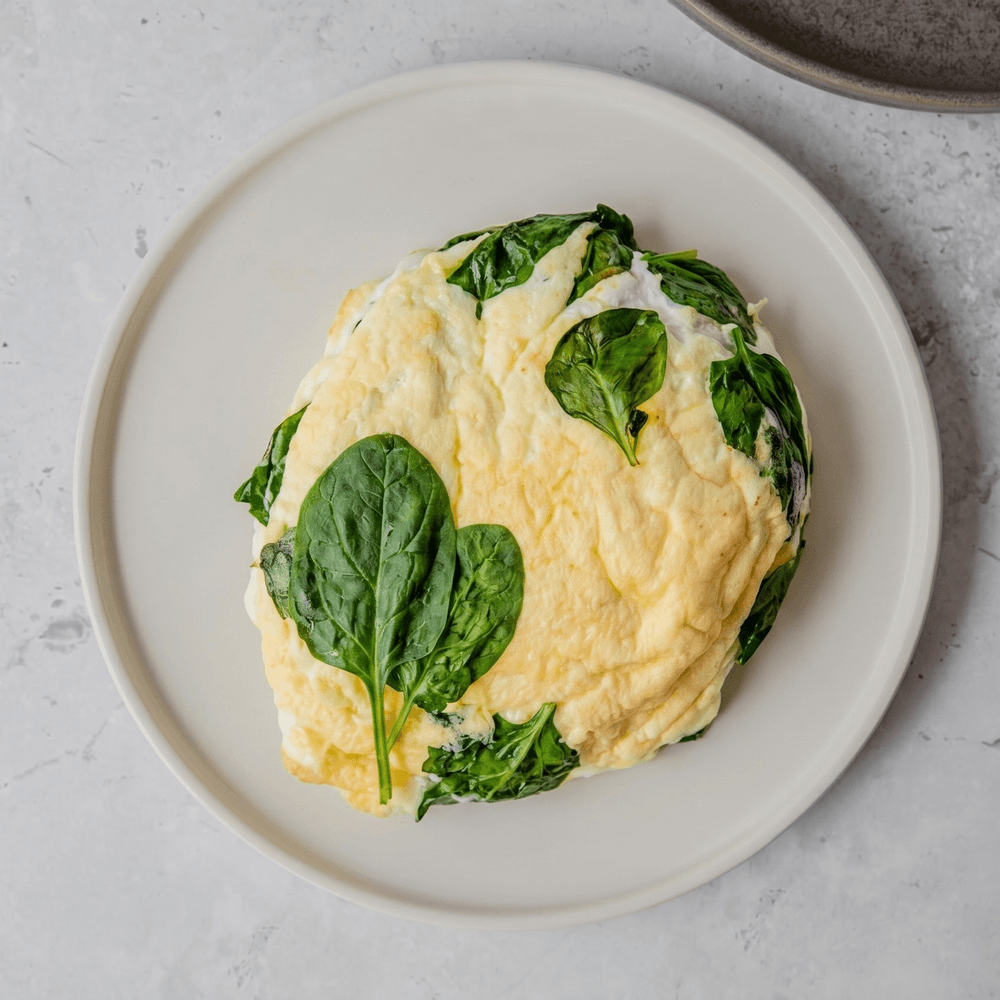 Fresh Spinach Omelette