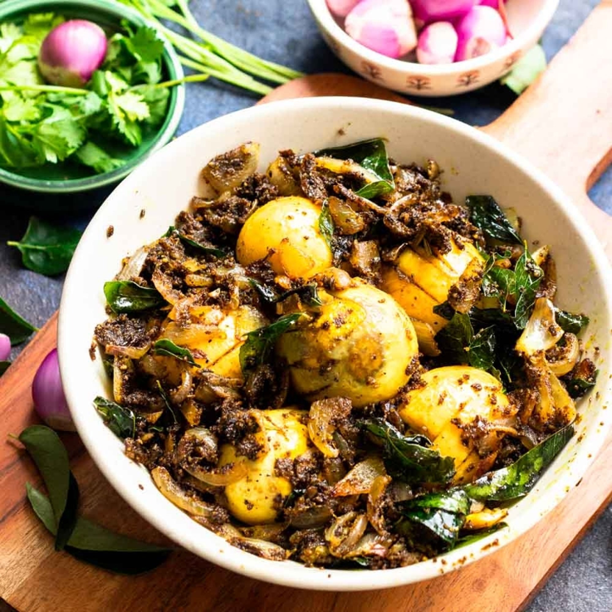 Egg Masala Pepper Fry